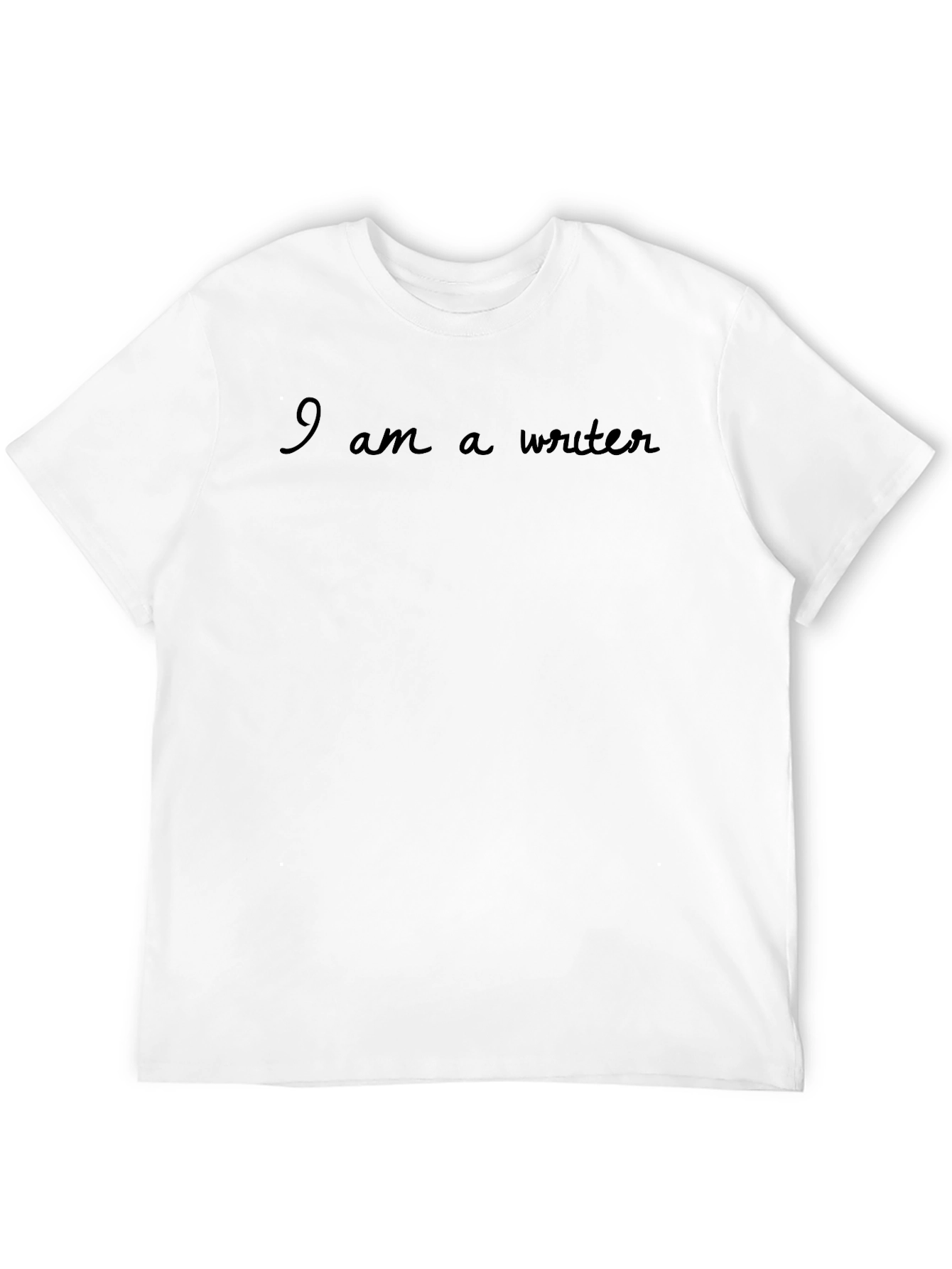 I am a Writer Black T-Shirt