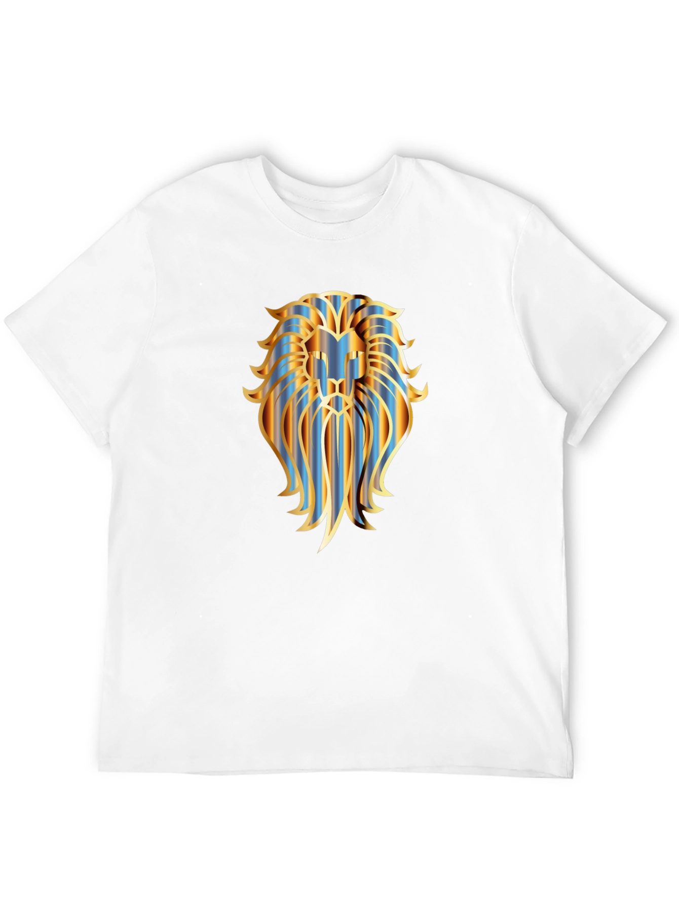 Lion Graphic Black T-Shirt