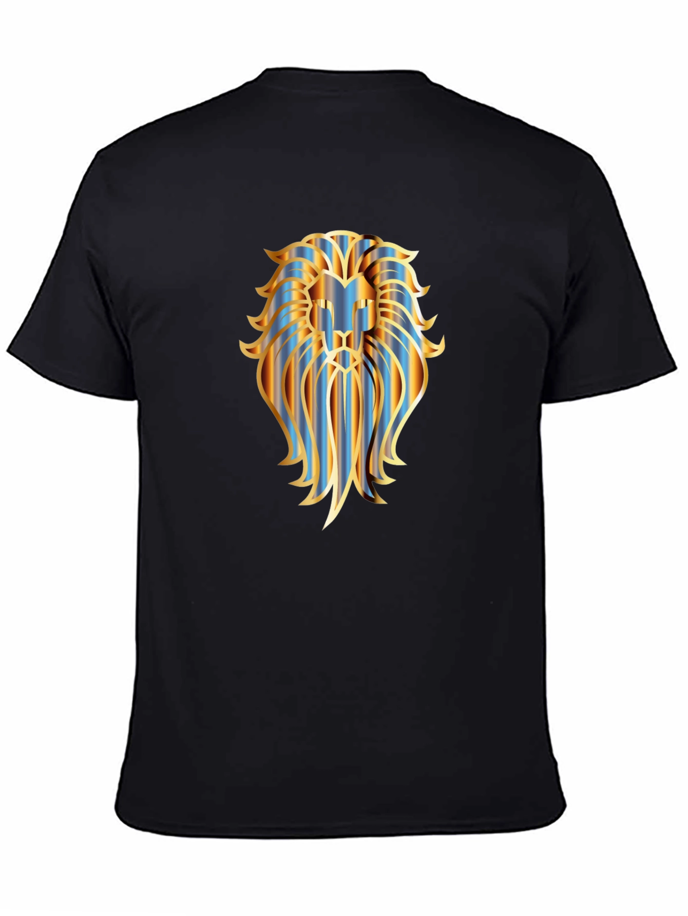 Lion Graphic Black T-Shirt