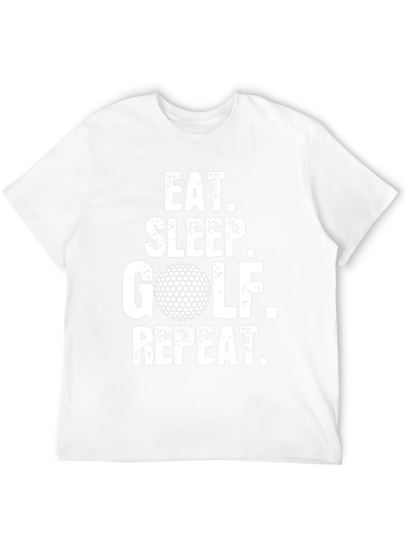 Eat Sleep Golf Repeat Funny Golfer T-Shirt