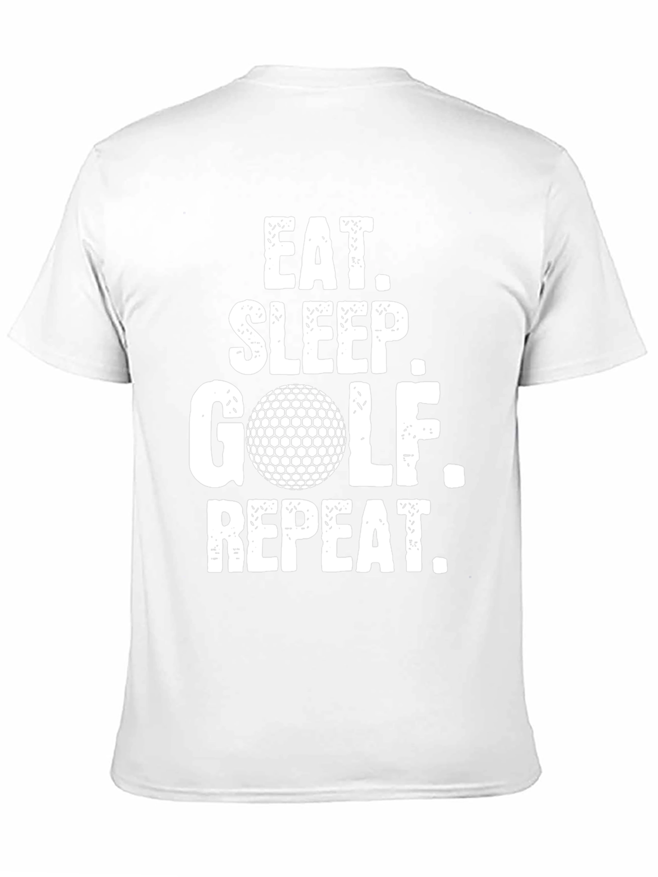 Eat Sleep Golf Repeat Funny Golfer T-Shirt