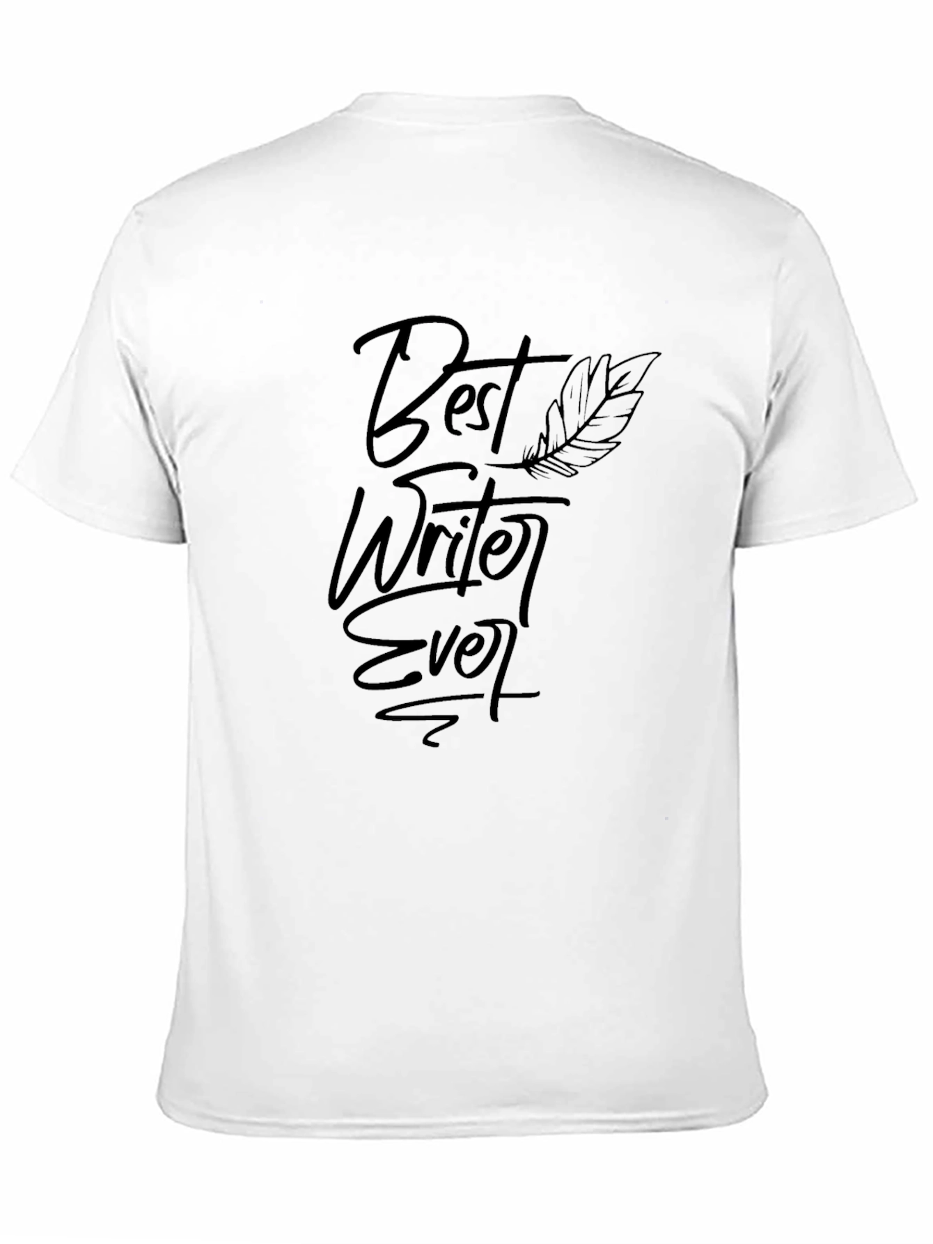 Best Writer Ever Black T-Shirt - Premium Quality