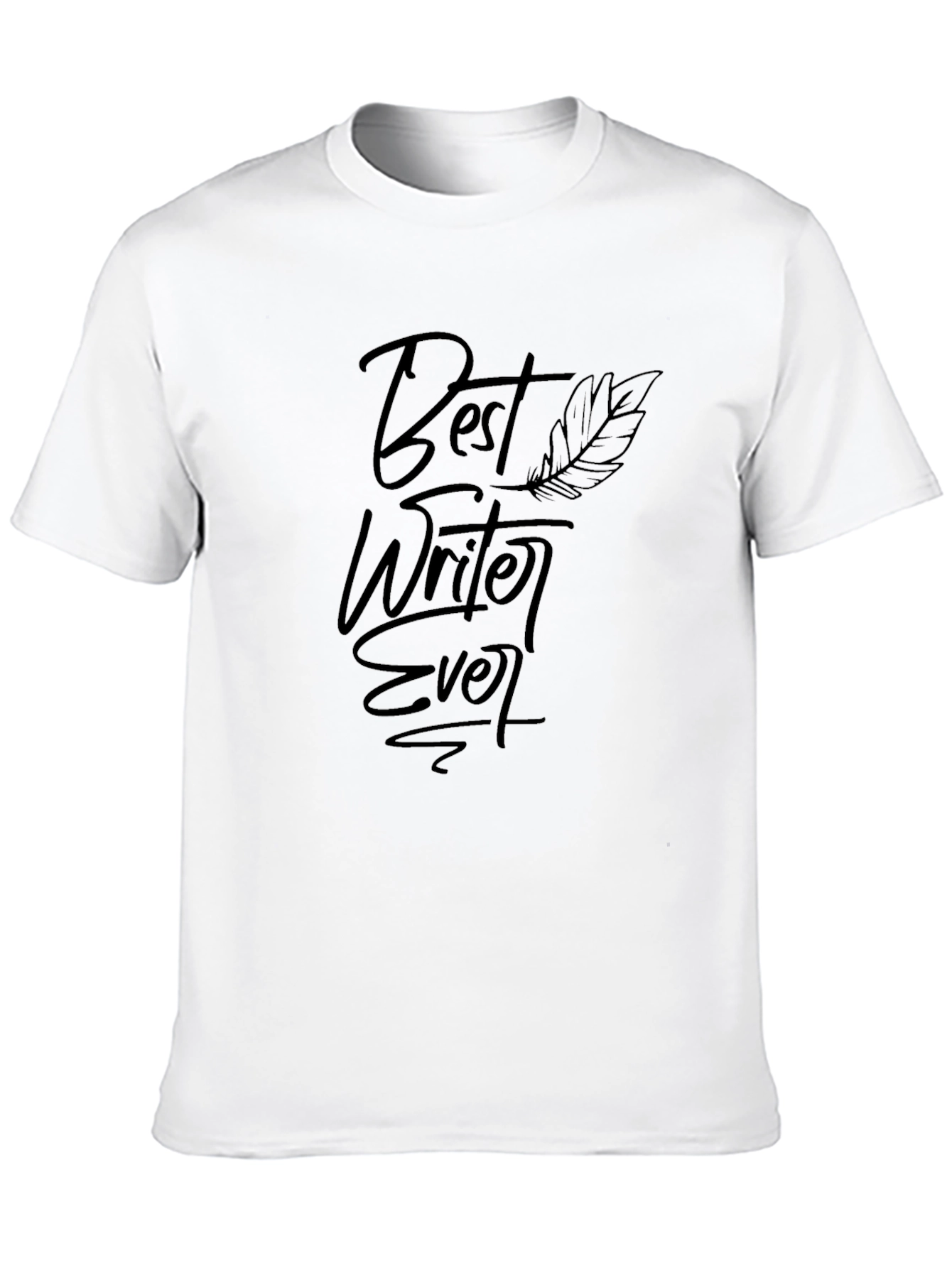 Best Writer Ever Black T-Shirt - Premium Quality