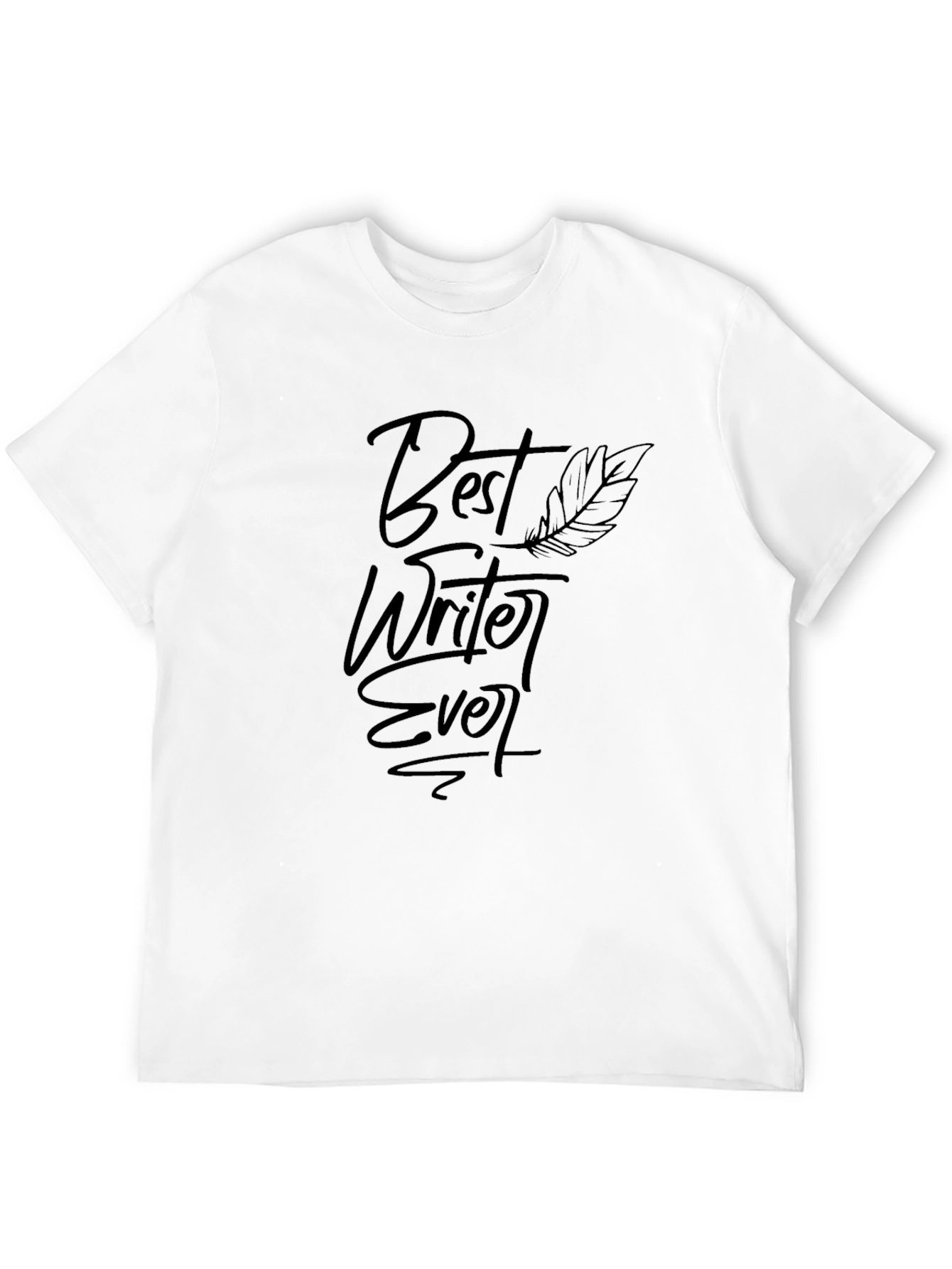 Best Writer Ever Black T-Shirt - Premium Quality