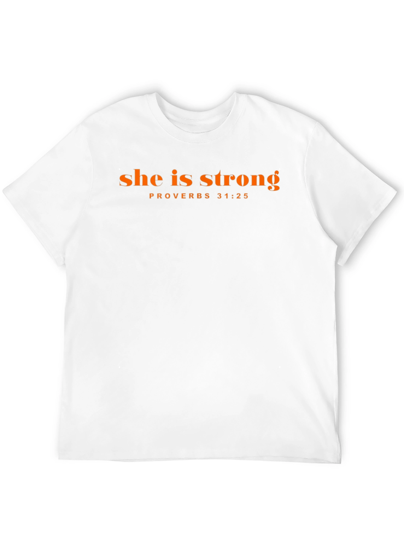 She is Strong Proverbs T-Shirt