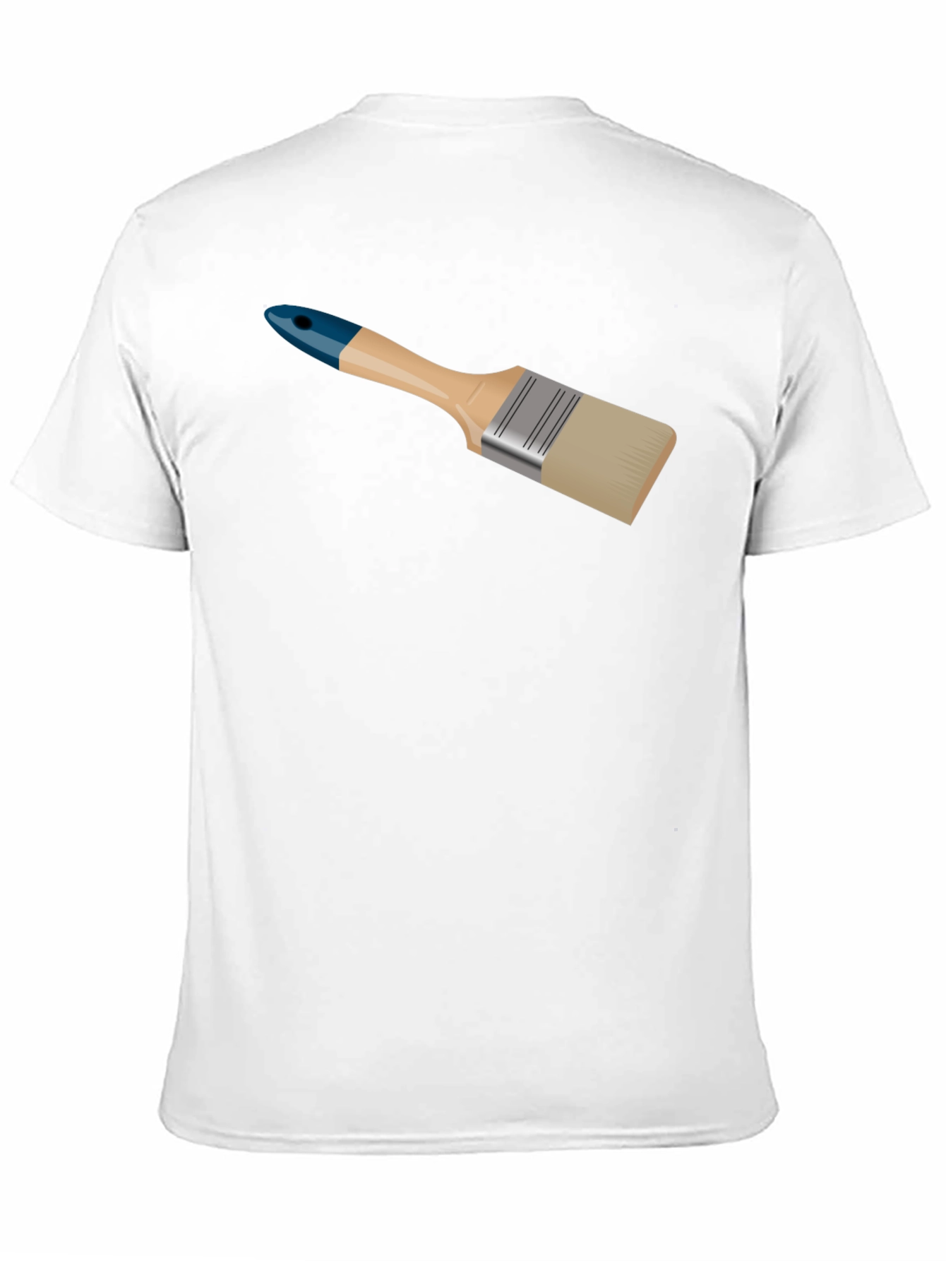 Paintbrush Graphic T-Shirt - Artistic & Casual