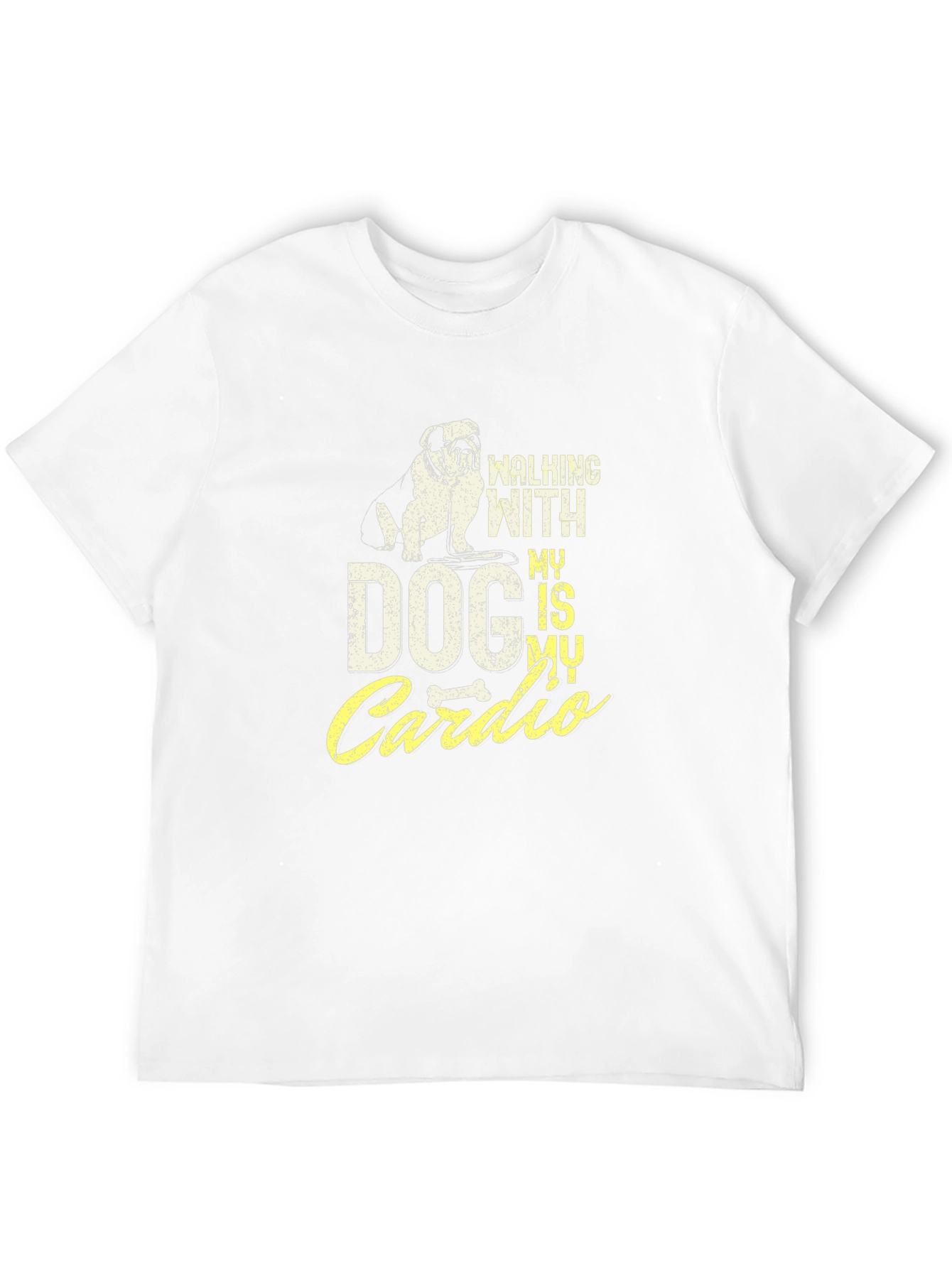 Dog Walking Cardio T-Shirt Pet Lover Tee