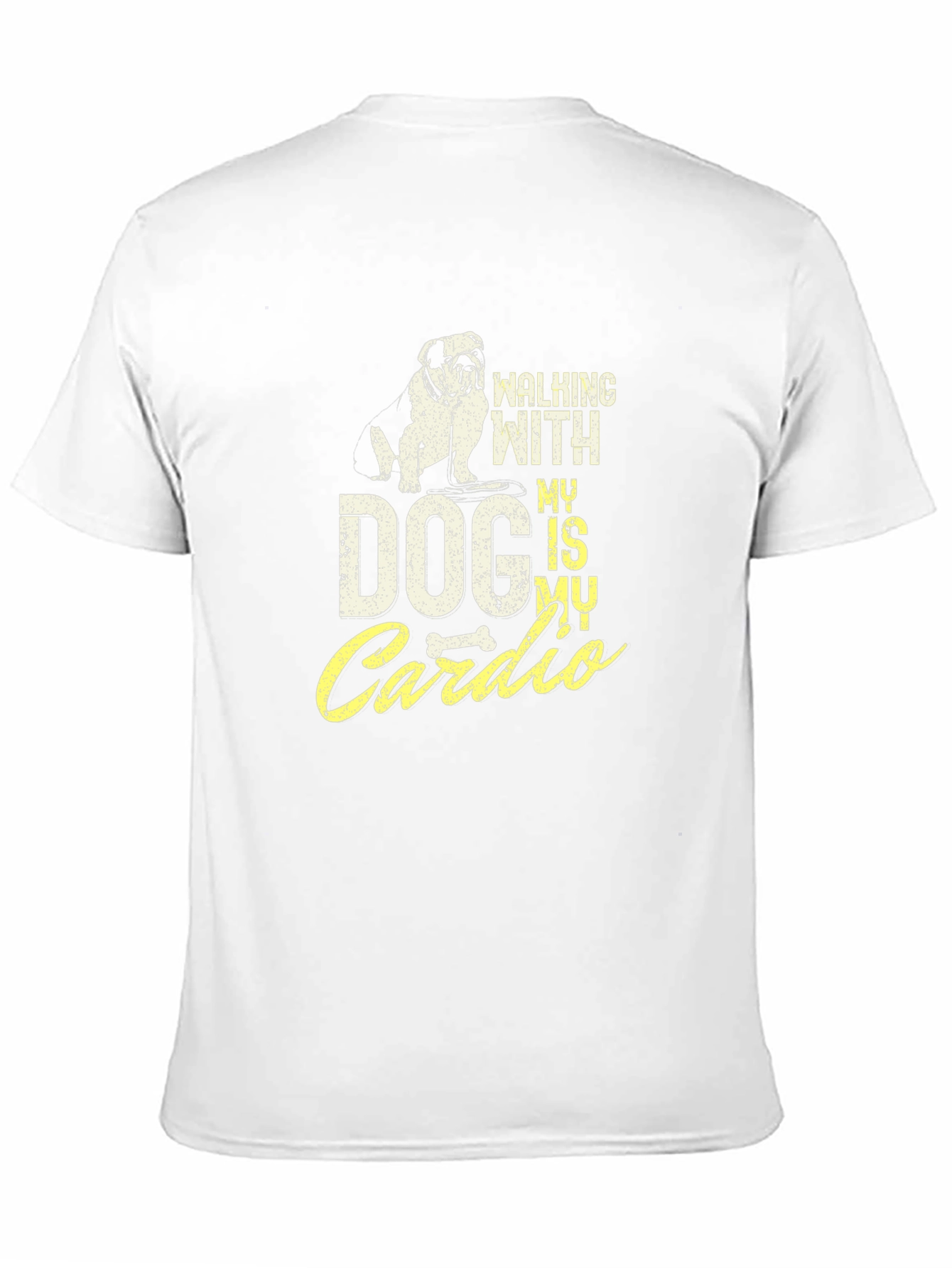 Dog Walking Cardio T-Shirt Pet Lover Tee