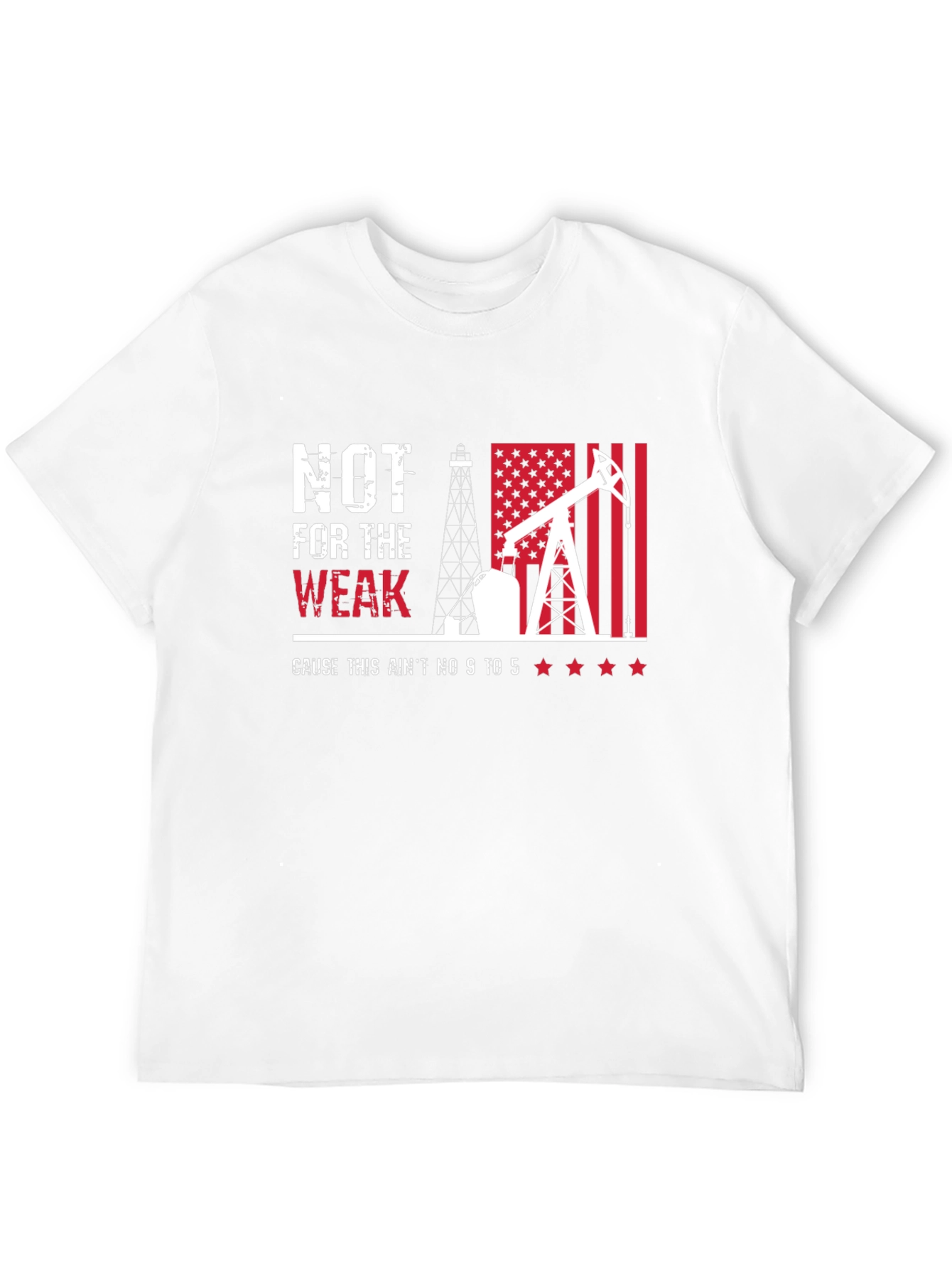 Not For The Weak Black Graphic T-Shirt