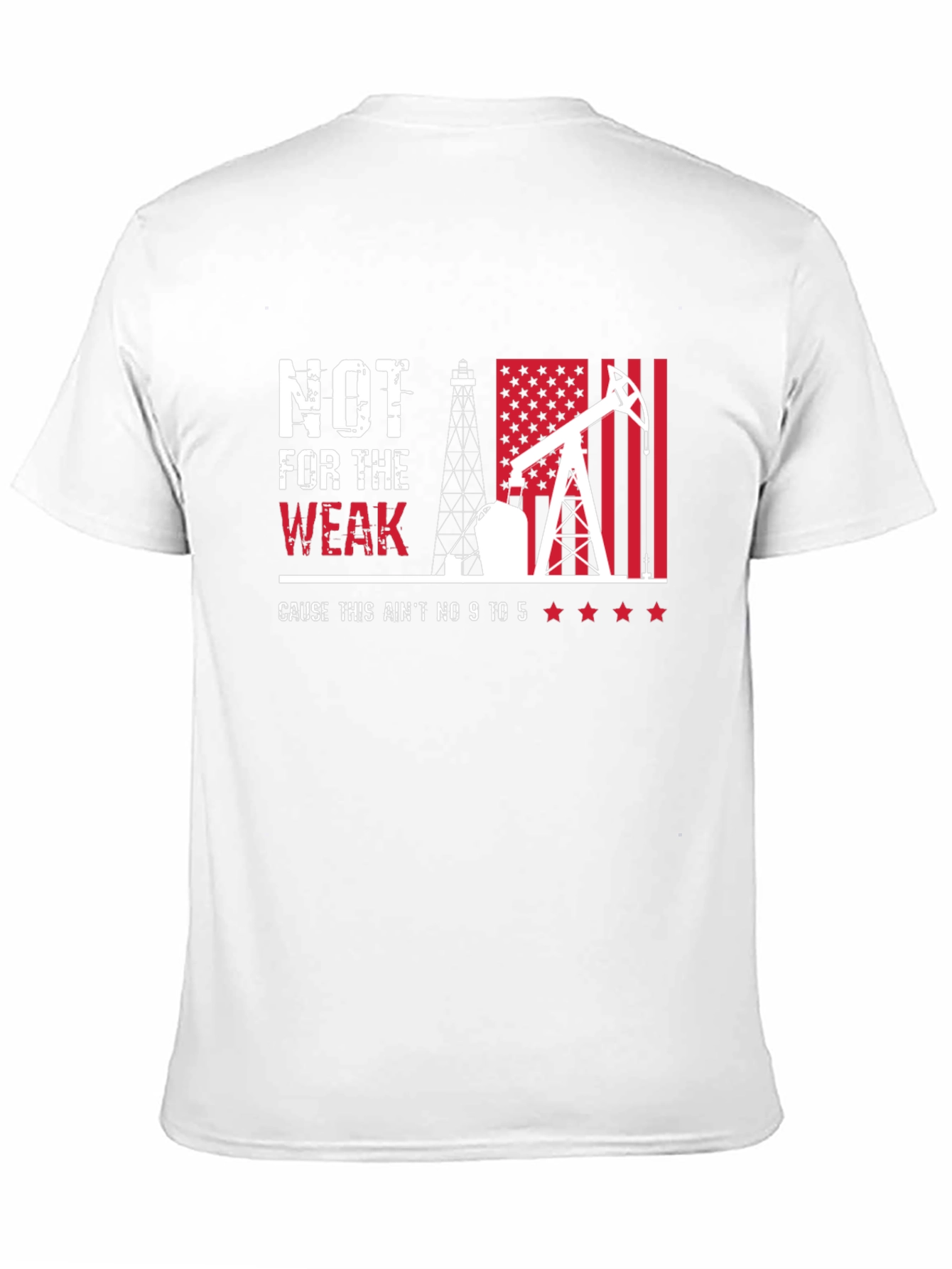Not For The Weak Black Graphic T-Shirt