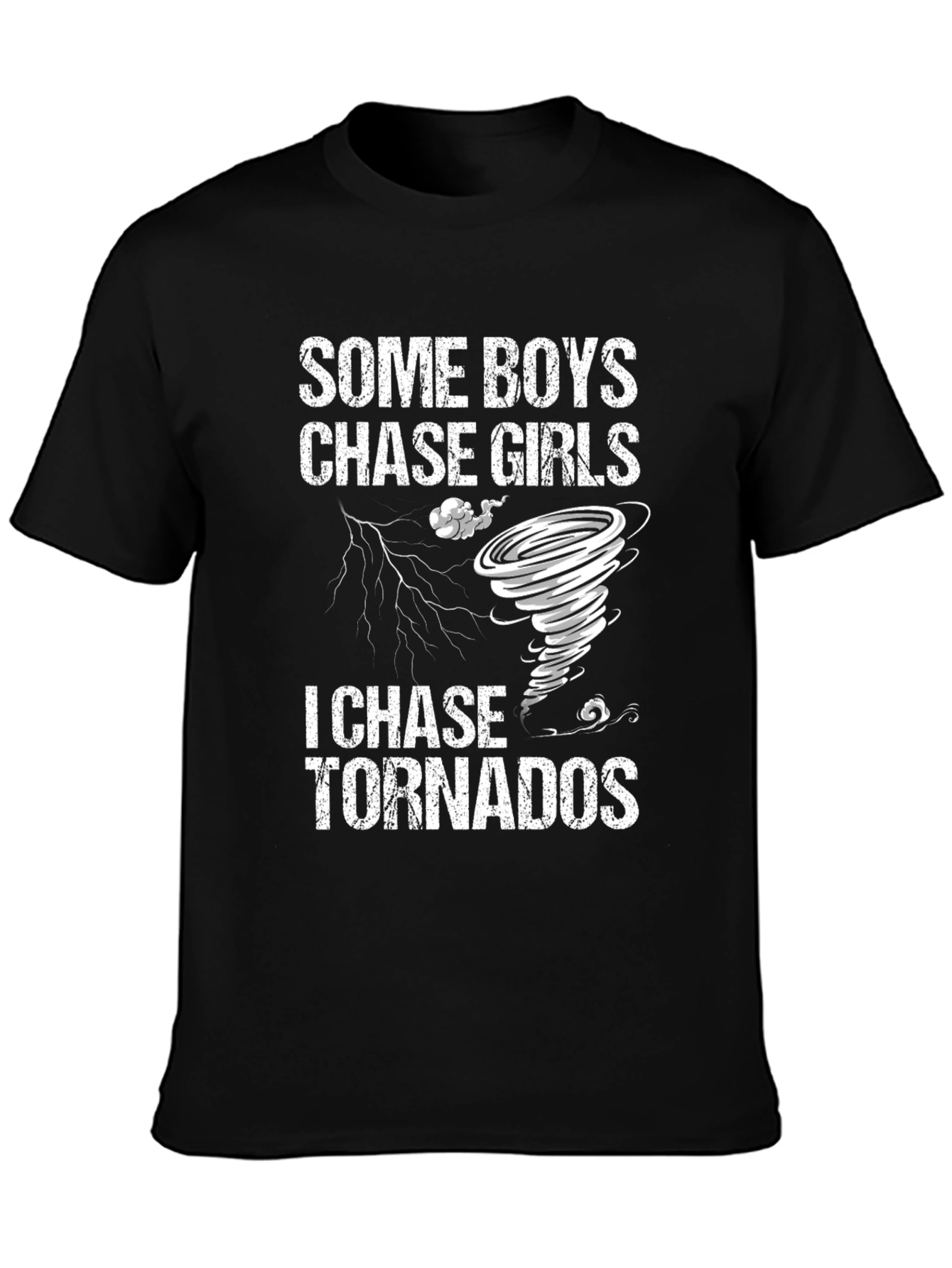 Funny Tornado Chaser T-Shirt - Novelty Weather Tee