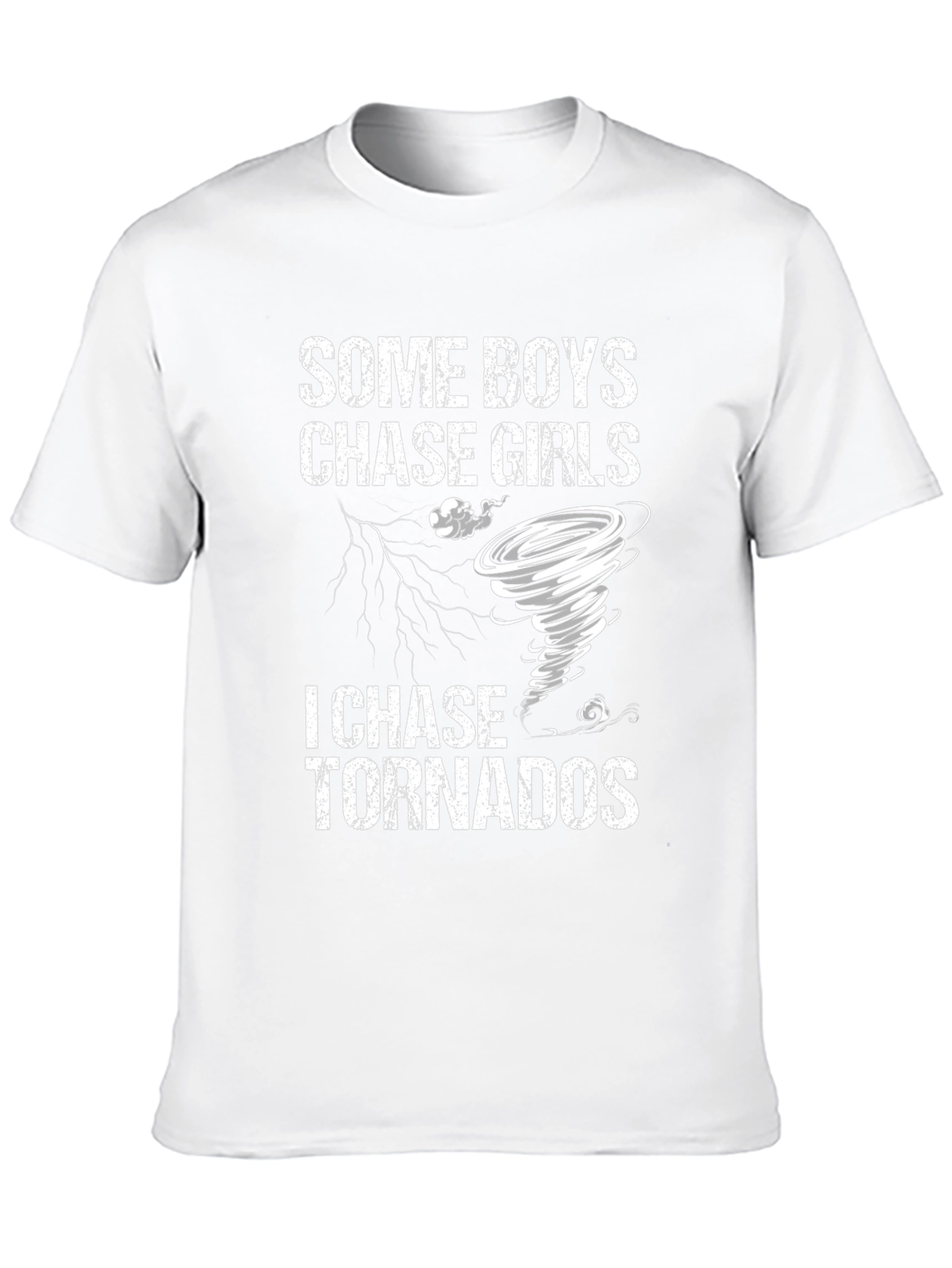 Funny Tornado Chaser T-Shirt - Novelty Weather Tee