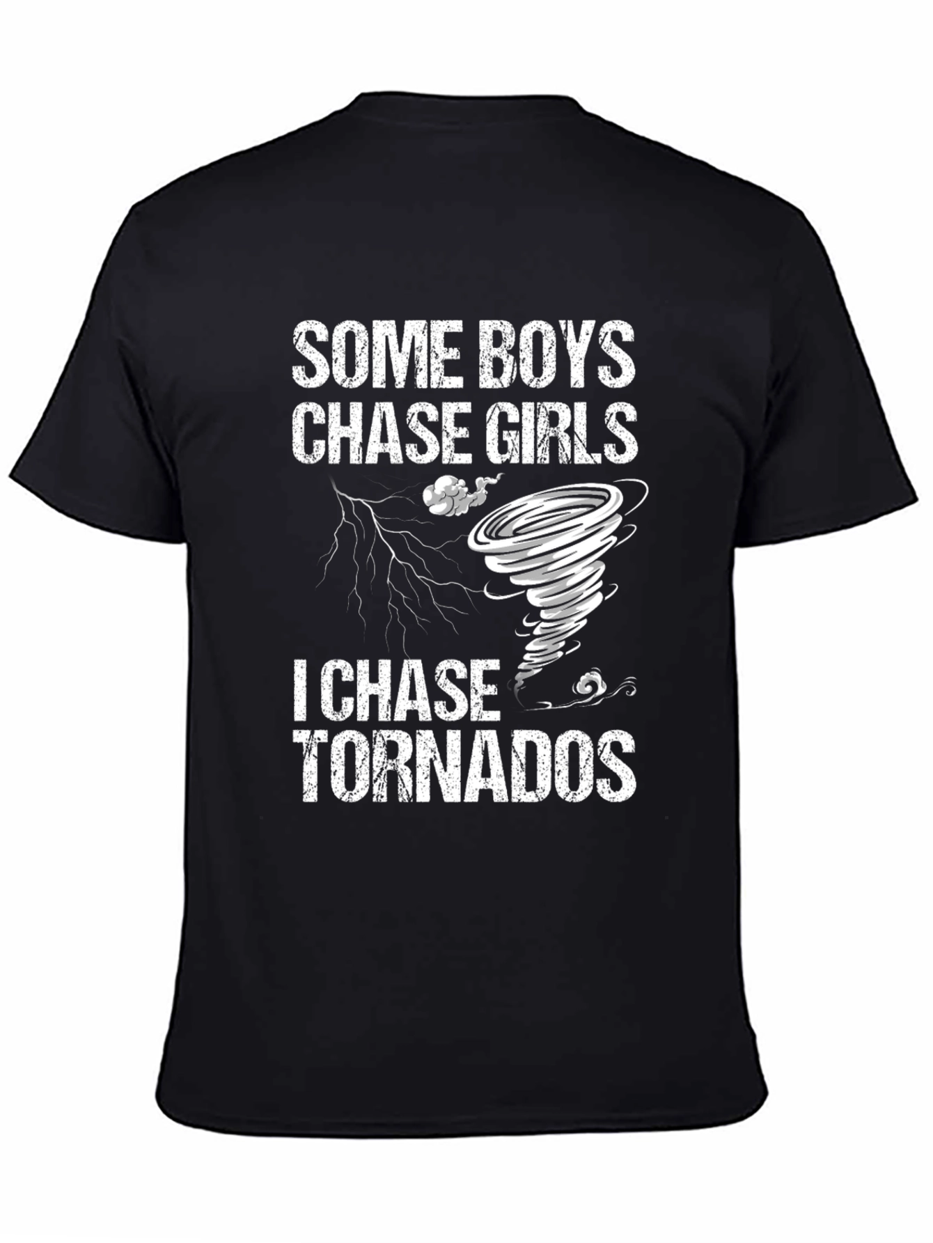 Funny Tornado Chaser T-Shirt - Novelty Weather Tee