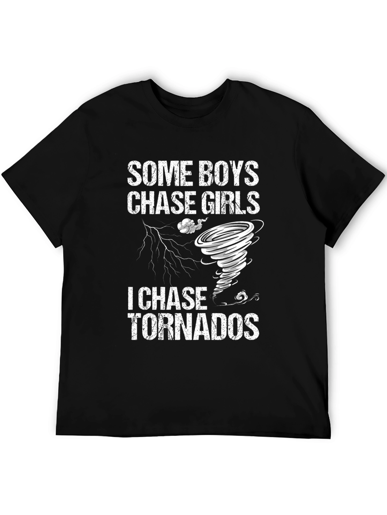 Funny Tornado Chaser T-Shirt - Novelty Weather Tee