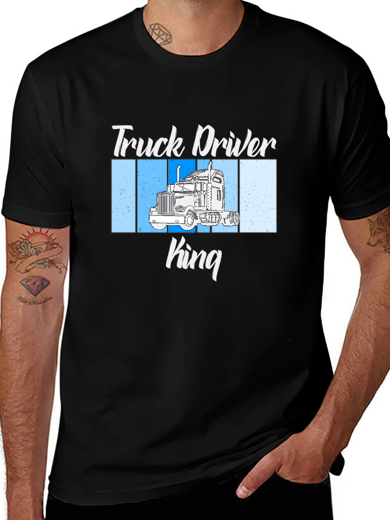 Truck Driver King T-Shirt