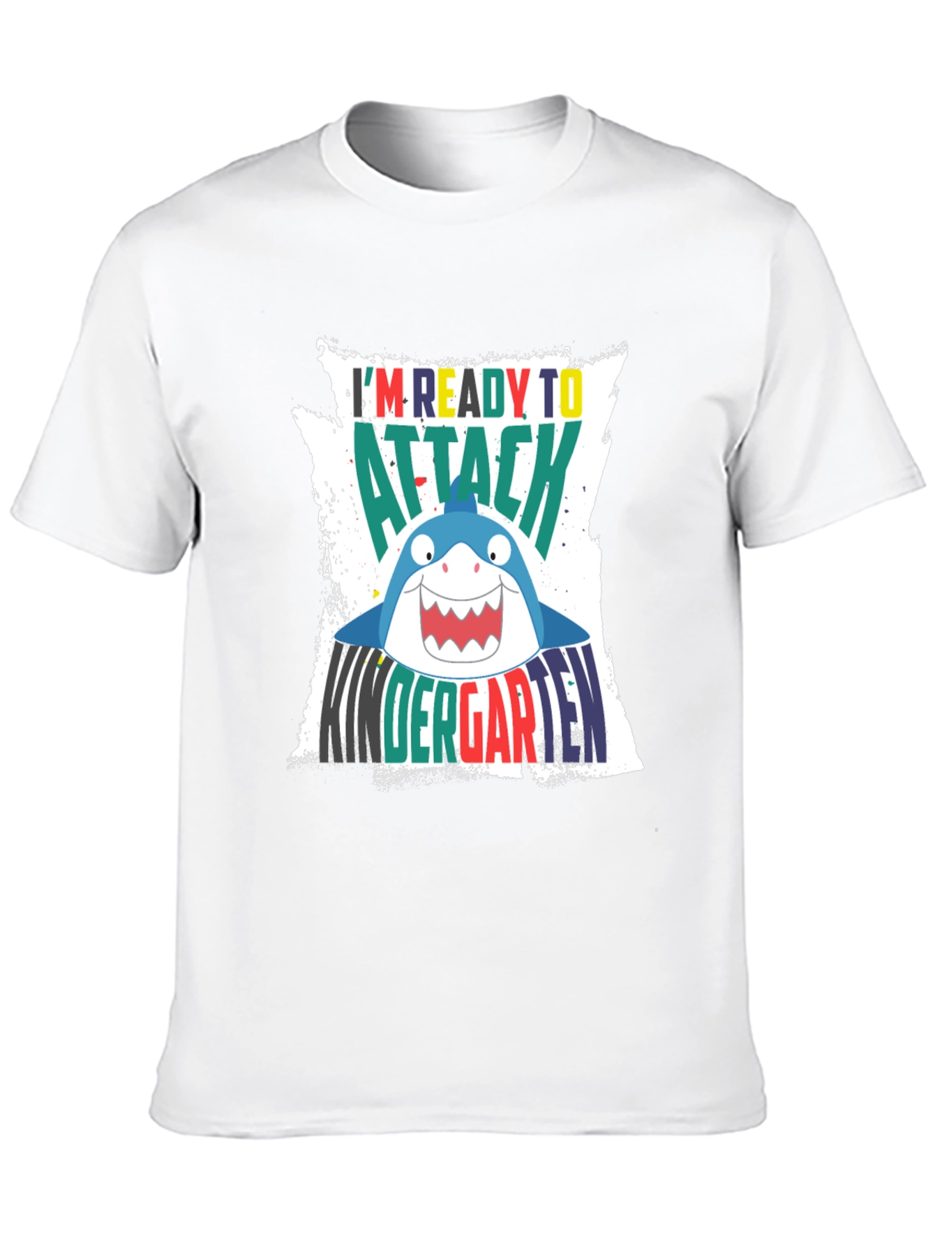 Ready to Attack Kindergarten Shark T-Shirt