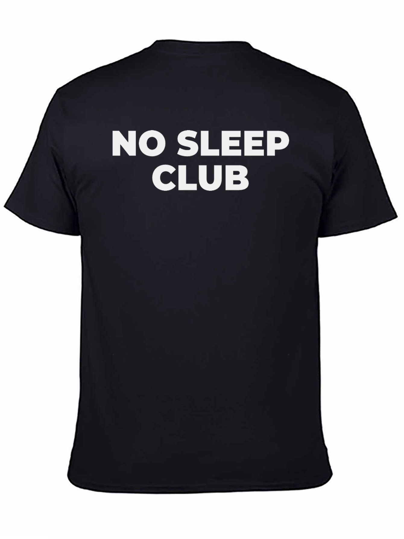 No Sleep Club Black T-Shirt