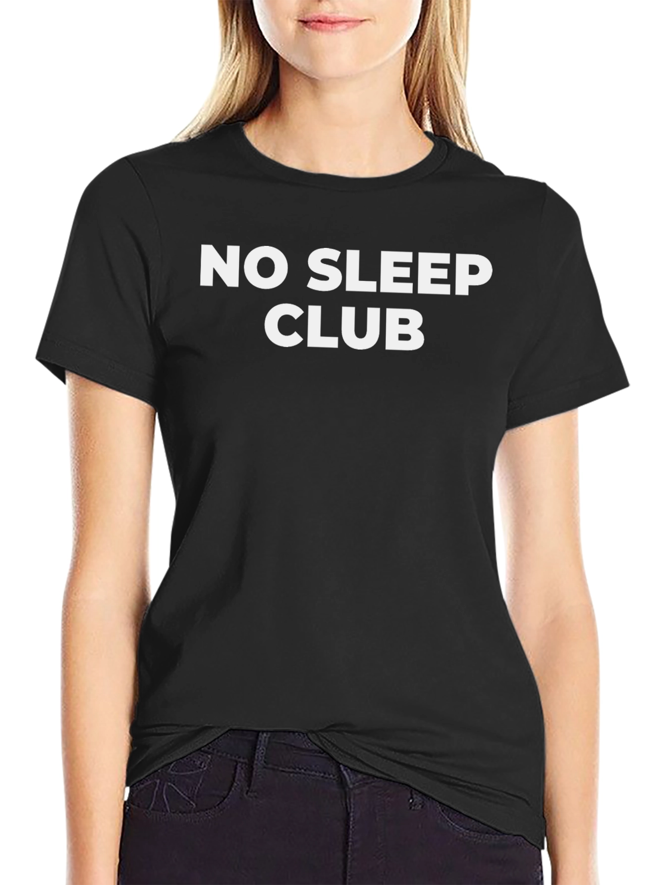 No Sleep Club Black T-Shirt