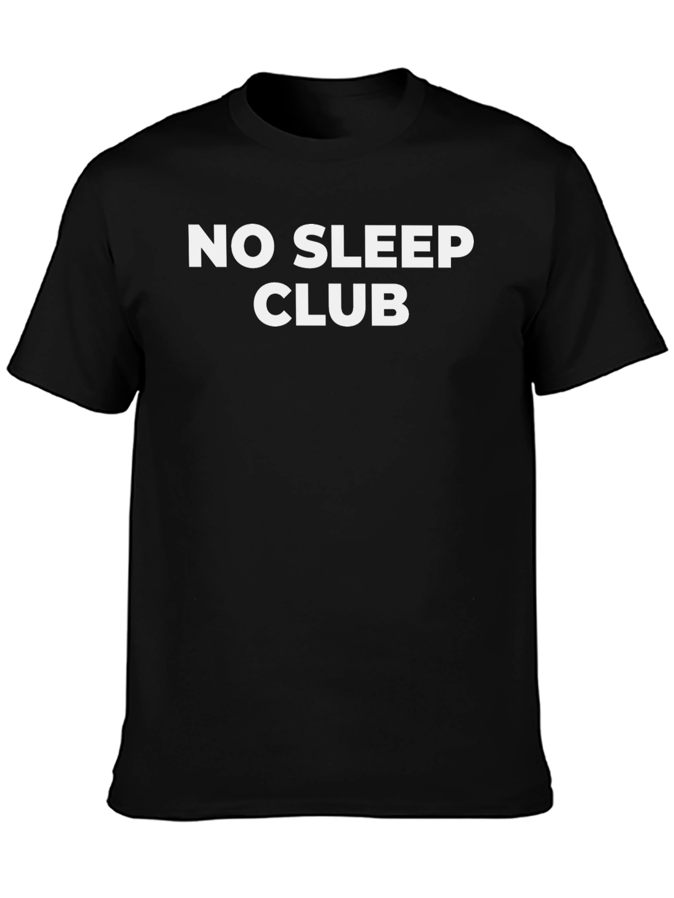 No Sleep Club Black T-Shirt