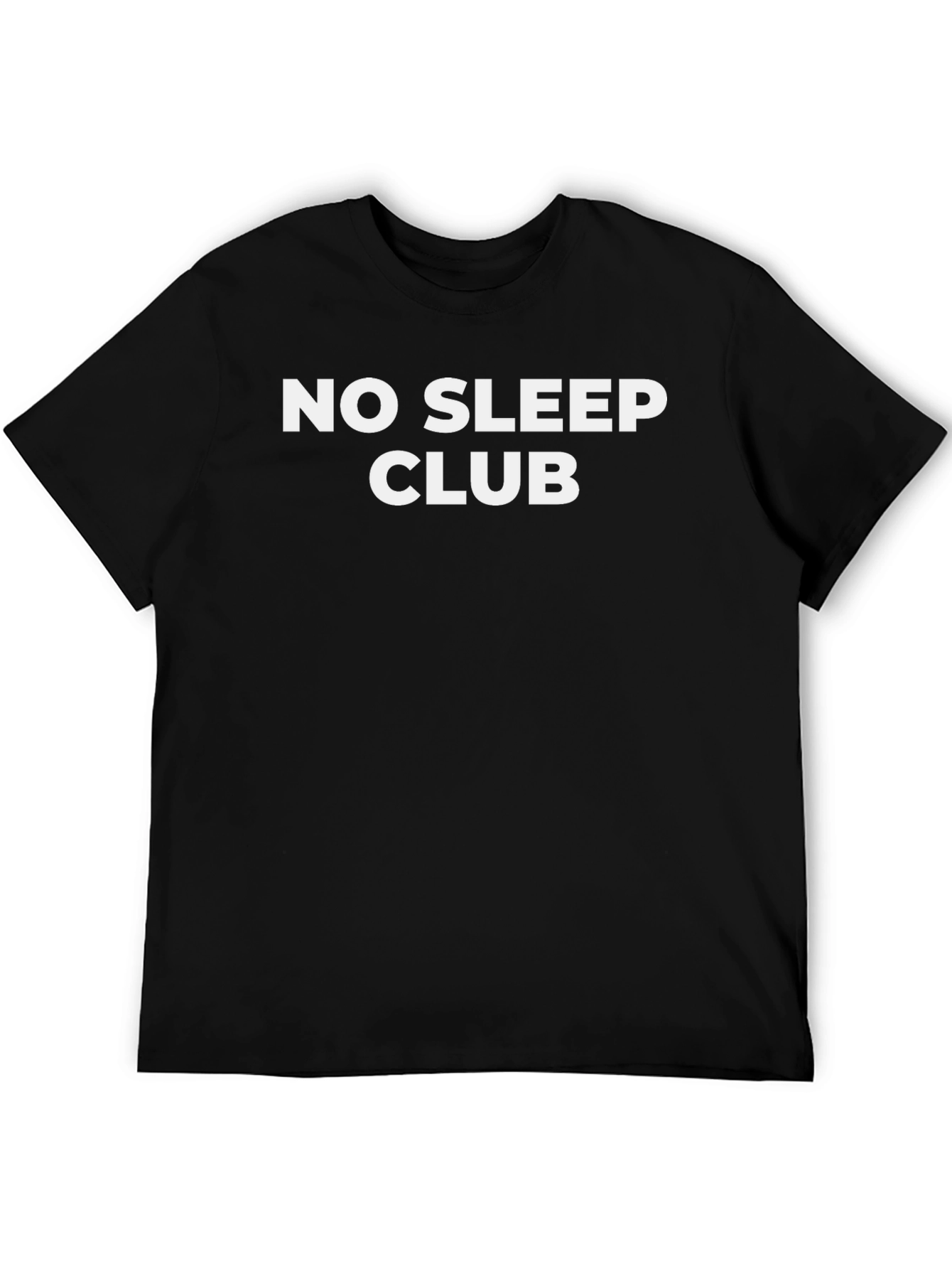 No Sleep Club Black T-Shirt