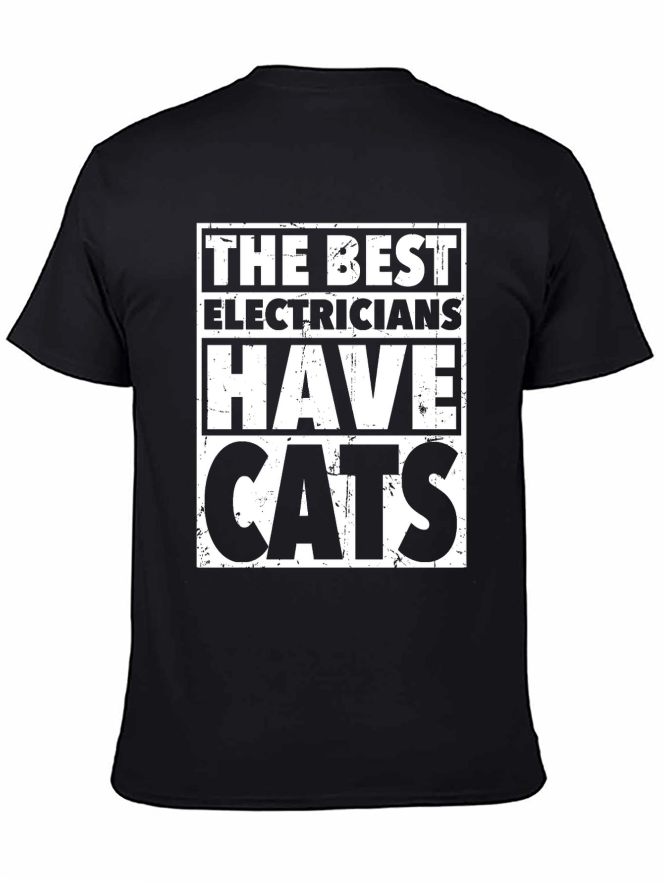 Electrician Cat Lover T-Shirt