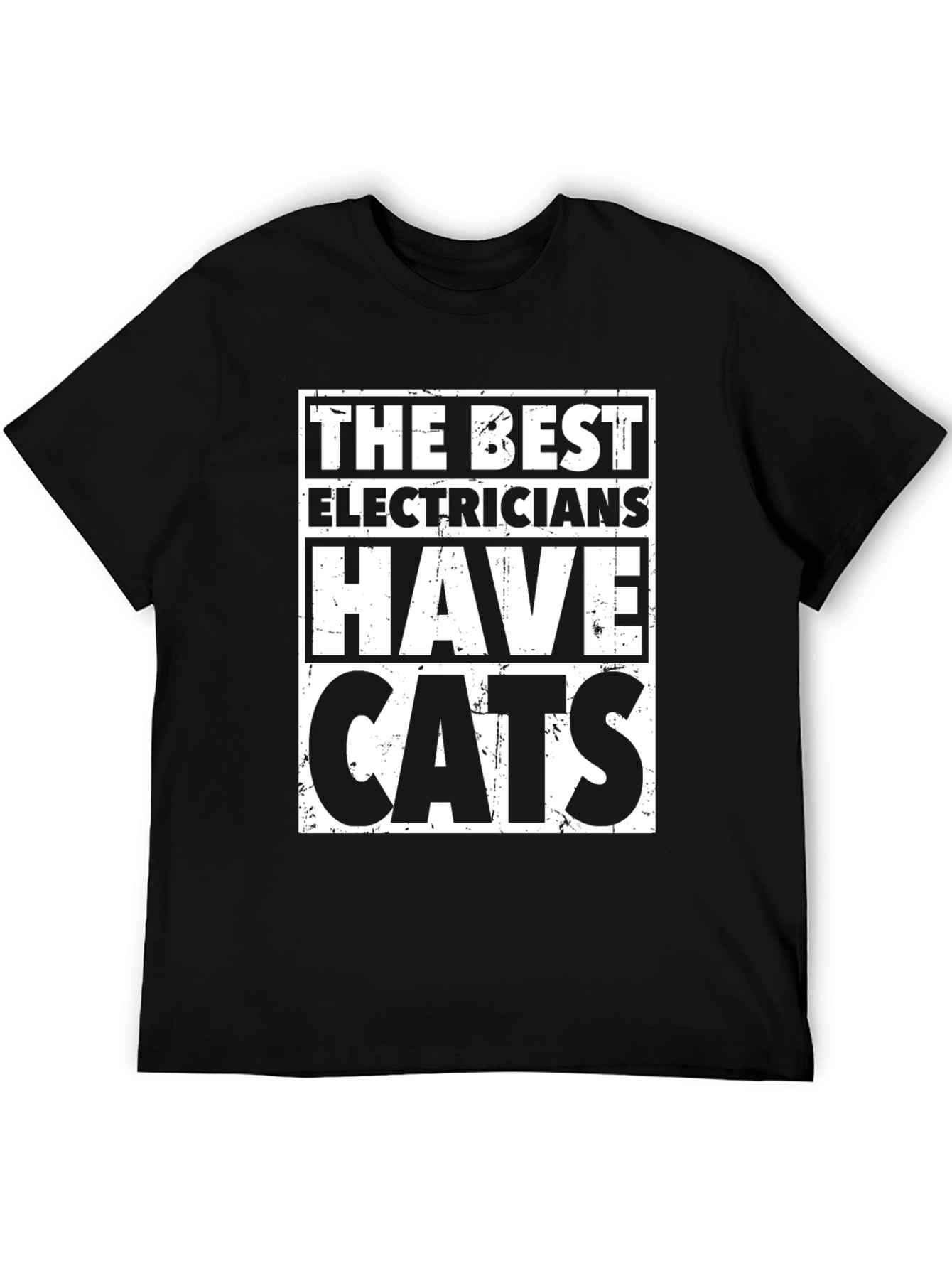 Electrician Cat Lover T-Shirt