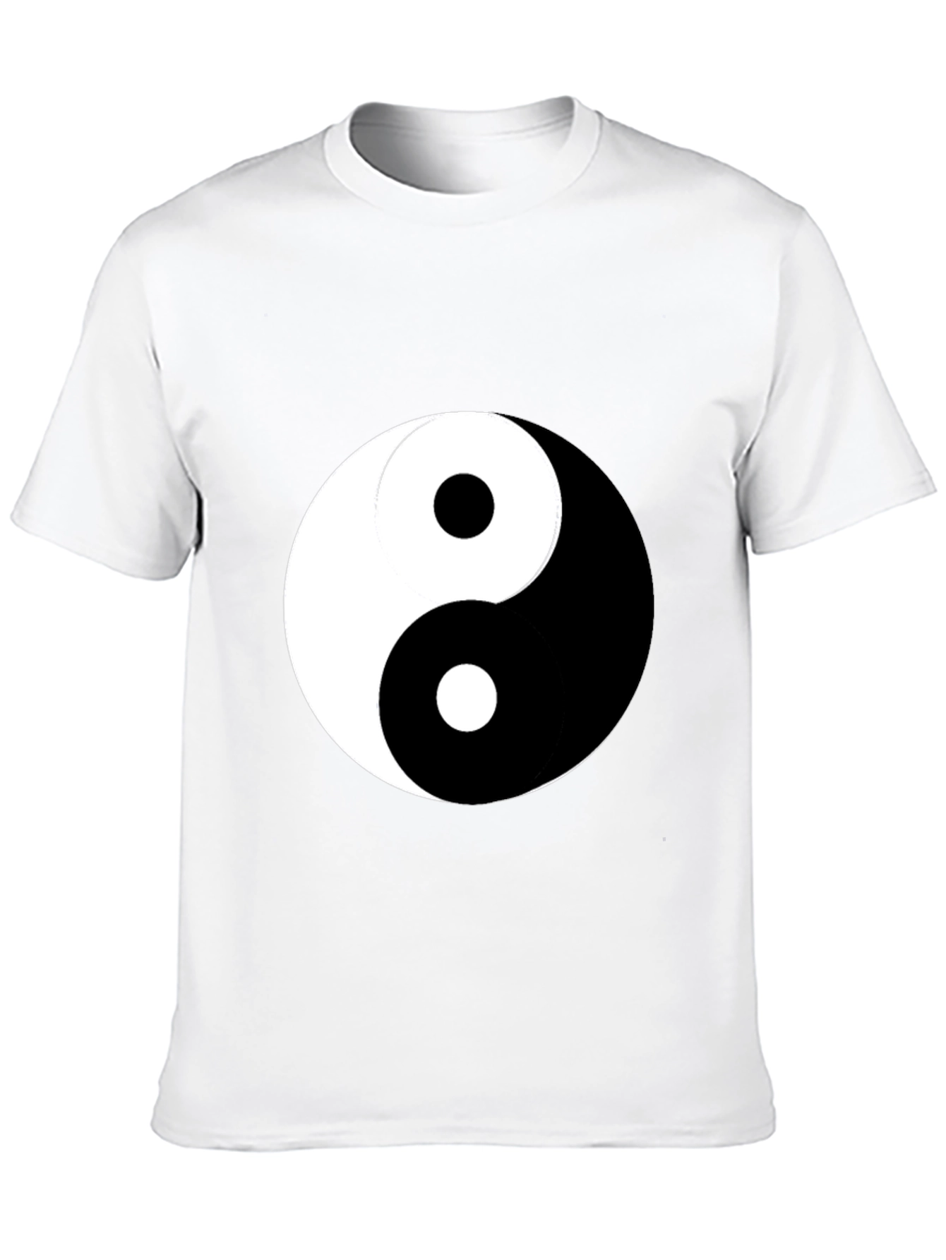 Yin Yang Graphic Black T-Shirt