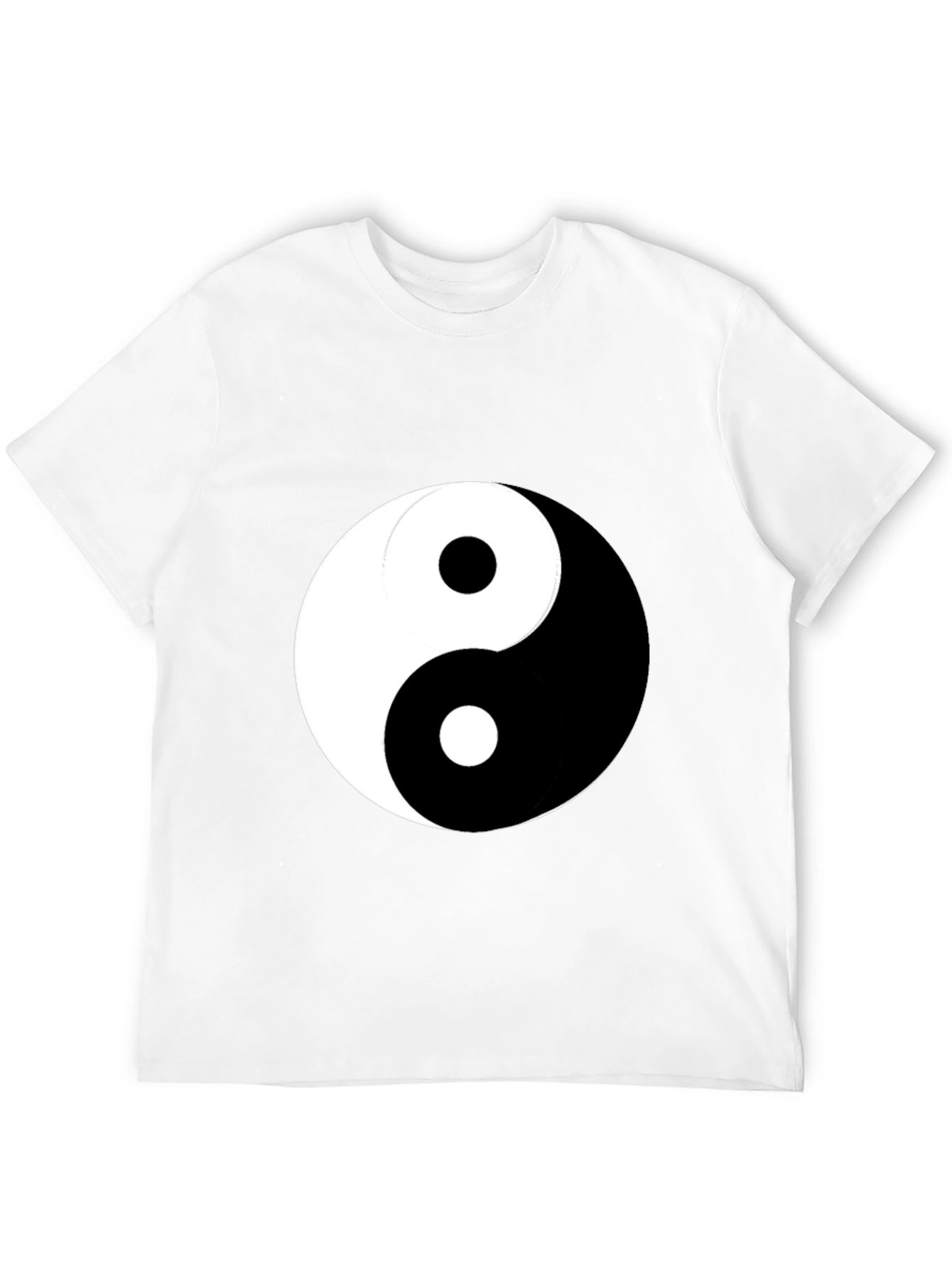 Yin Yang Graphic Black T-Shirt