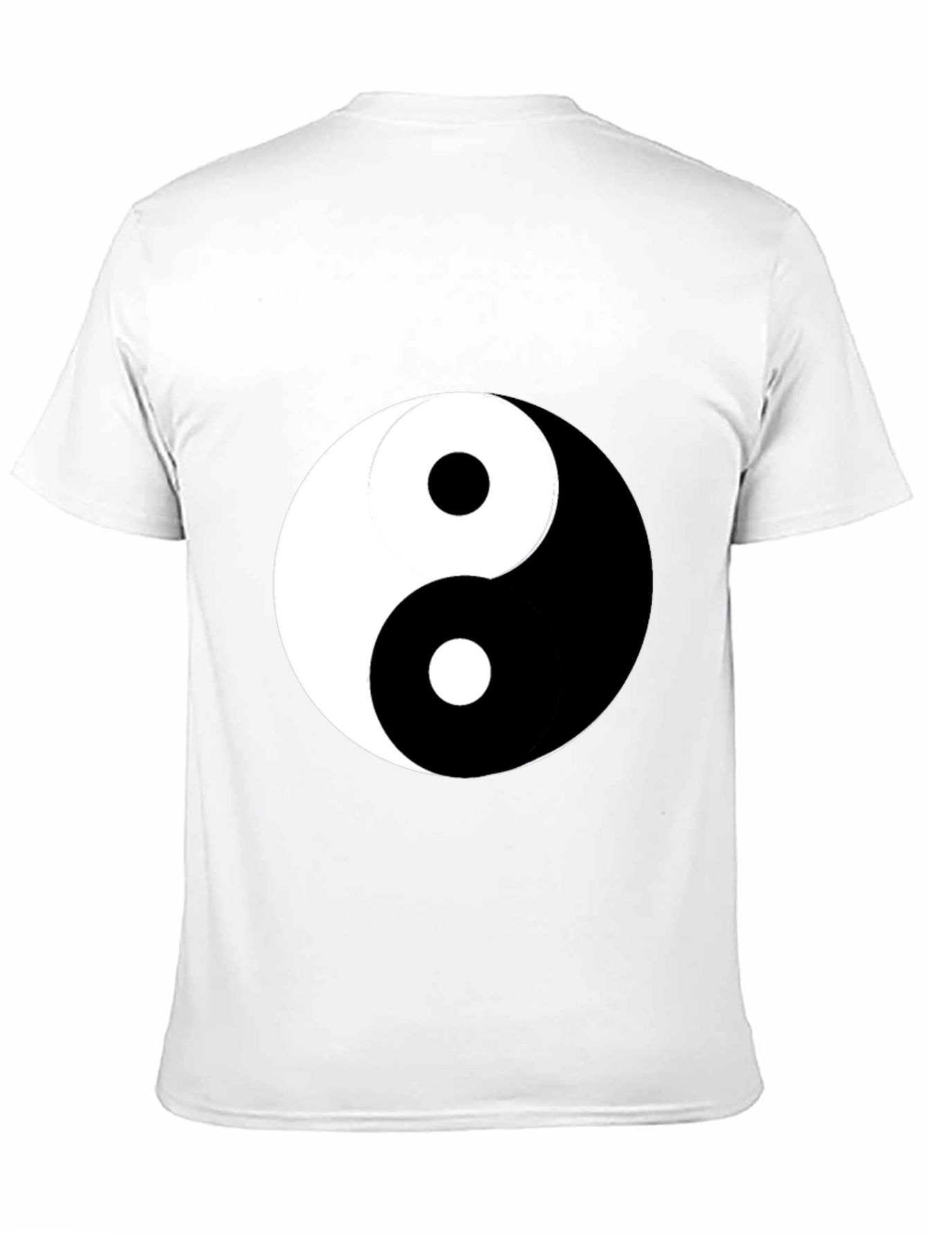 Yin Yang Graphic Black T-Shirt