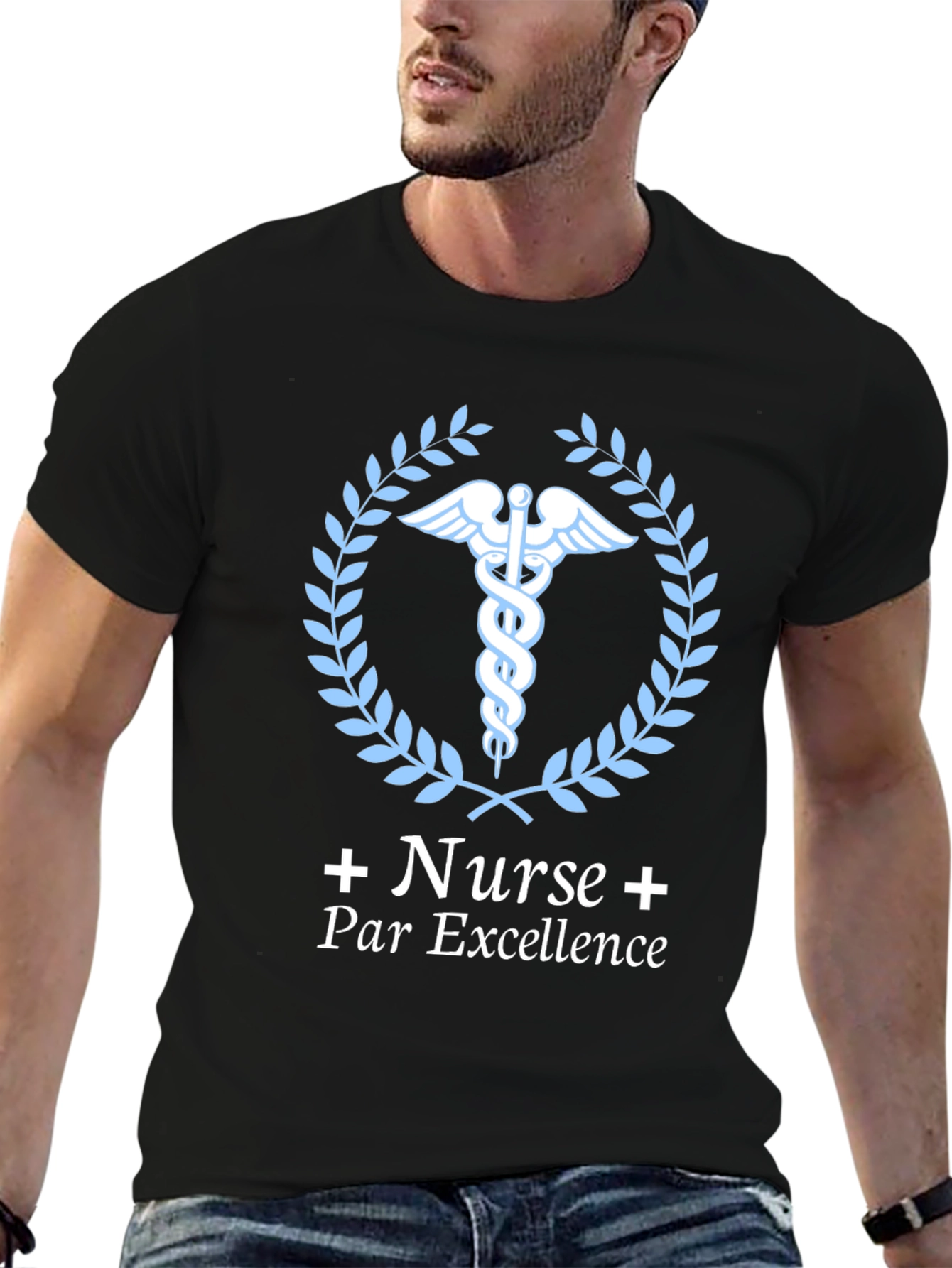Nurse Par Excellence T-Shirt - Black