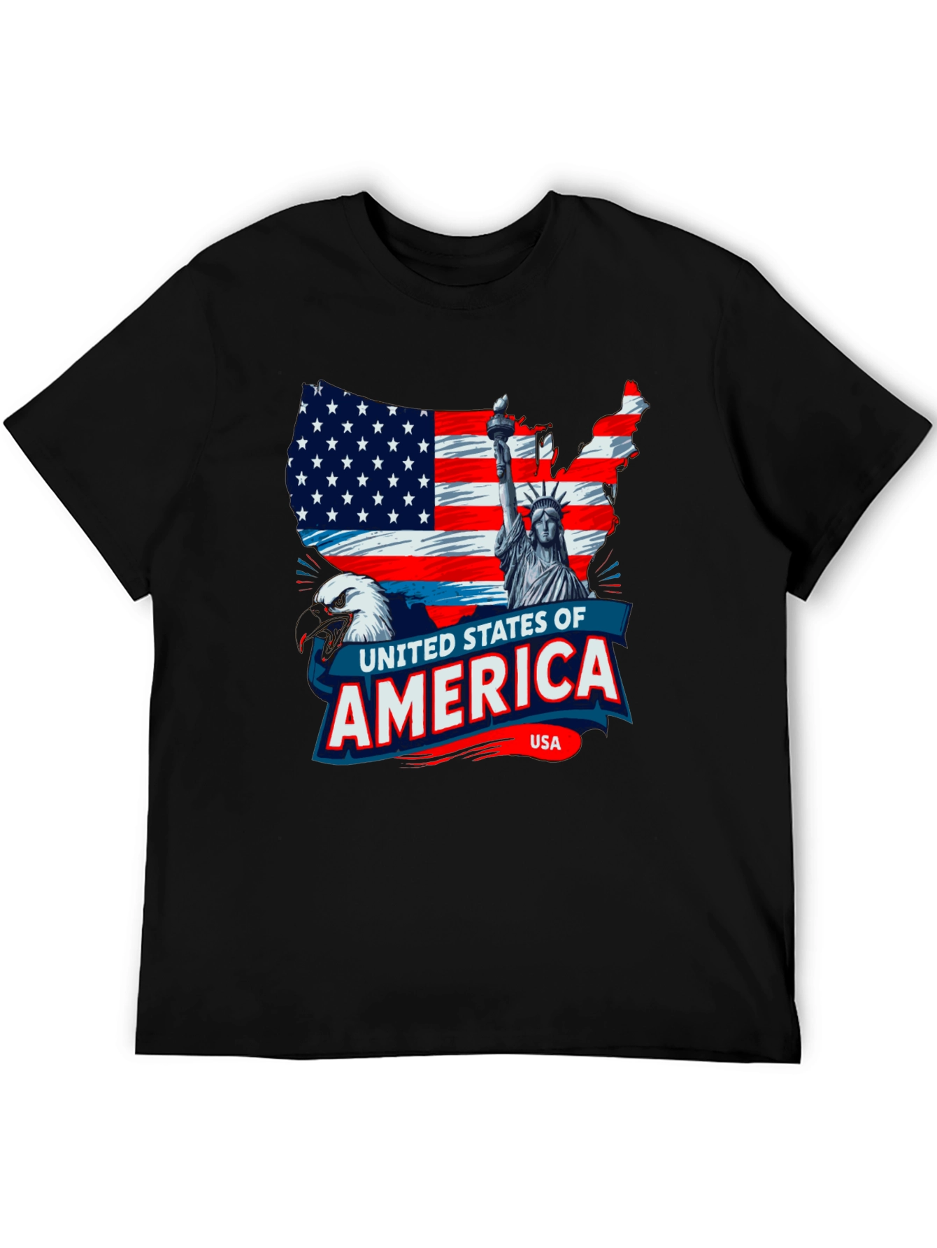 Patriotic USA Flag T-Shirt