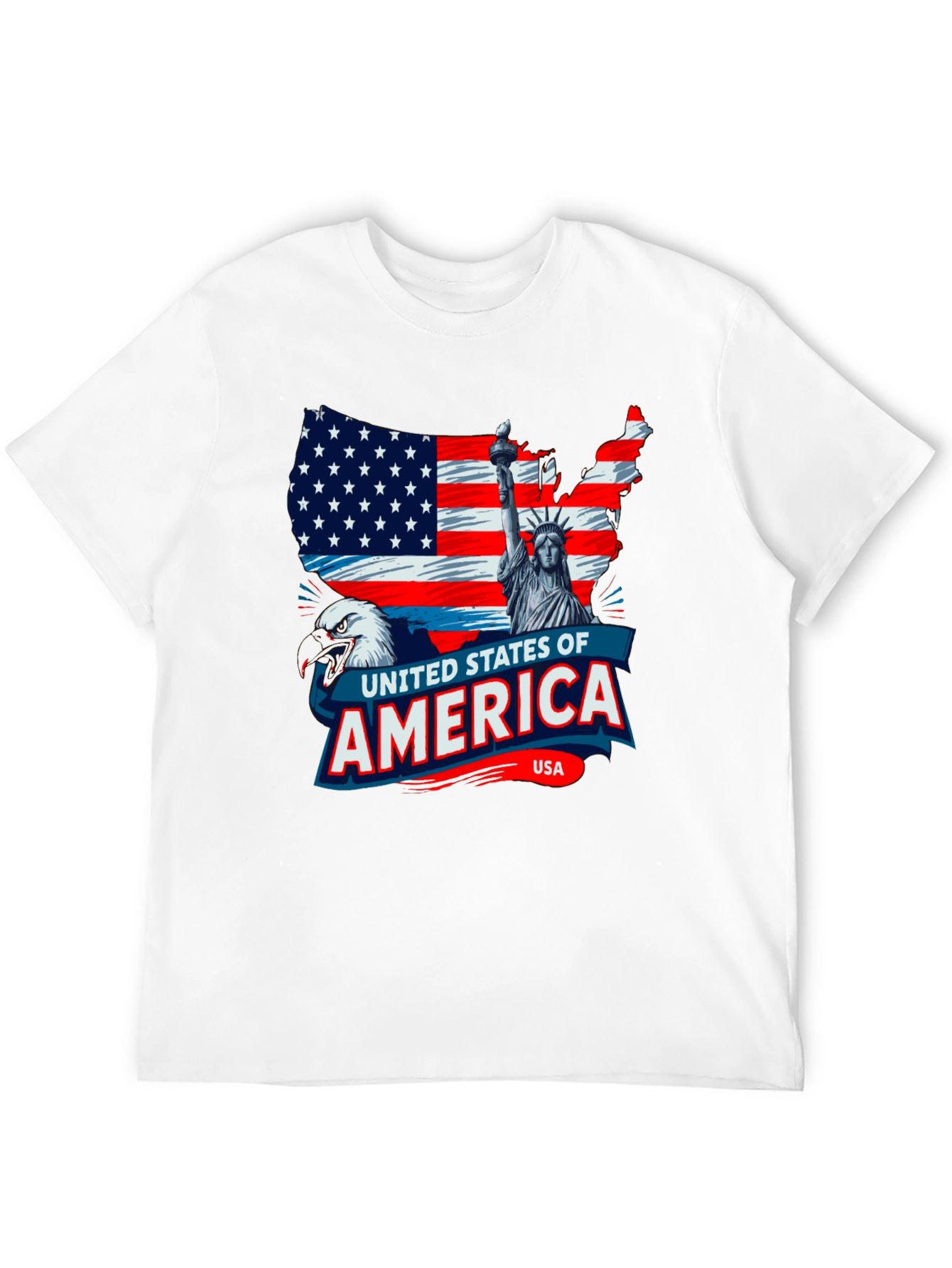 Patriotic USA Flag T-Shirt