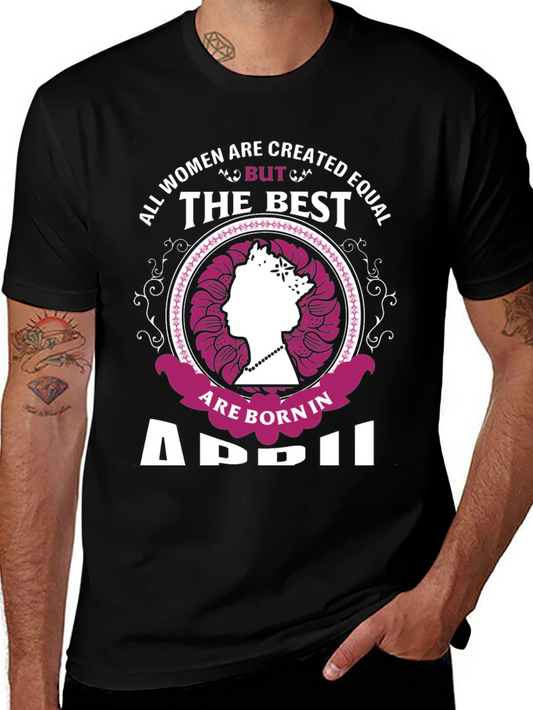 April Birthday Queen T-Shirt