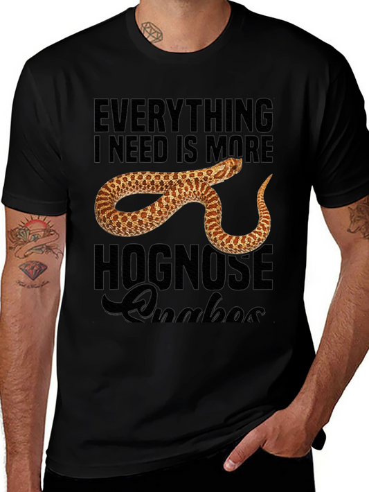 Hognose Snake Lover Graphic T-Shirt