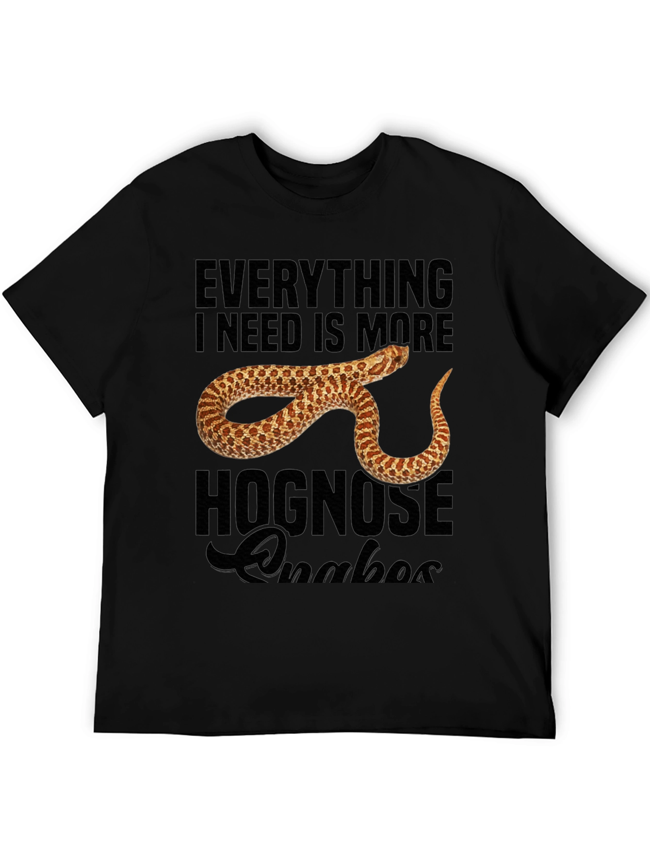 Hognose Snake Lover Graphic T-Shirt