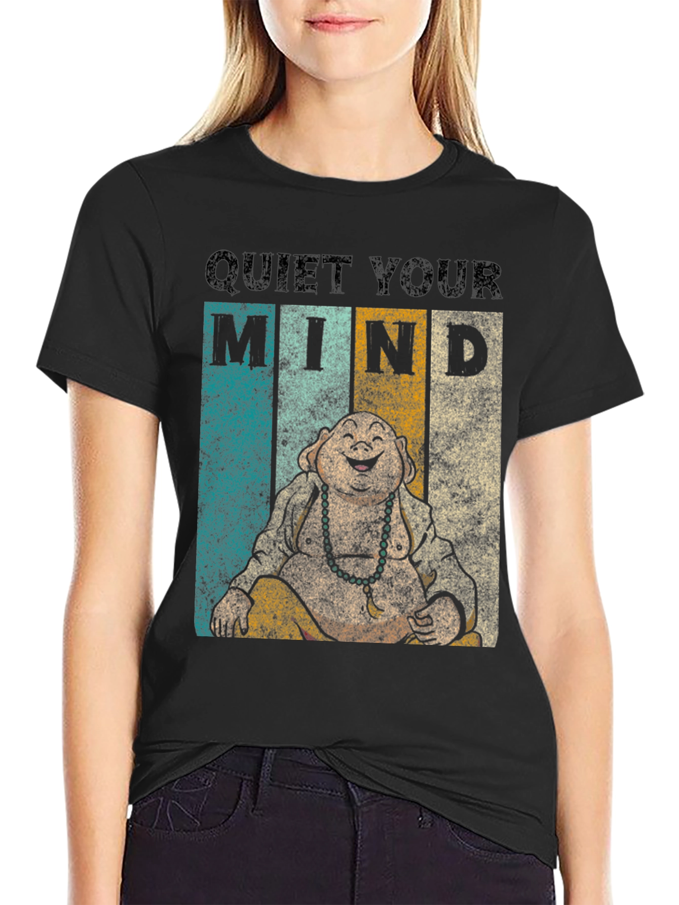Quiet Your Mind Buddha Graphic Tee