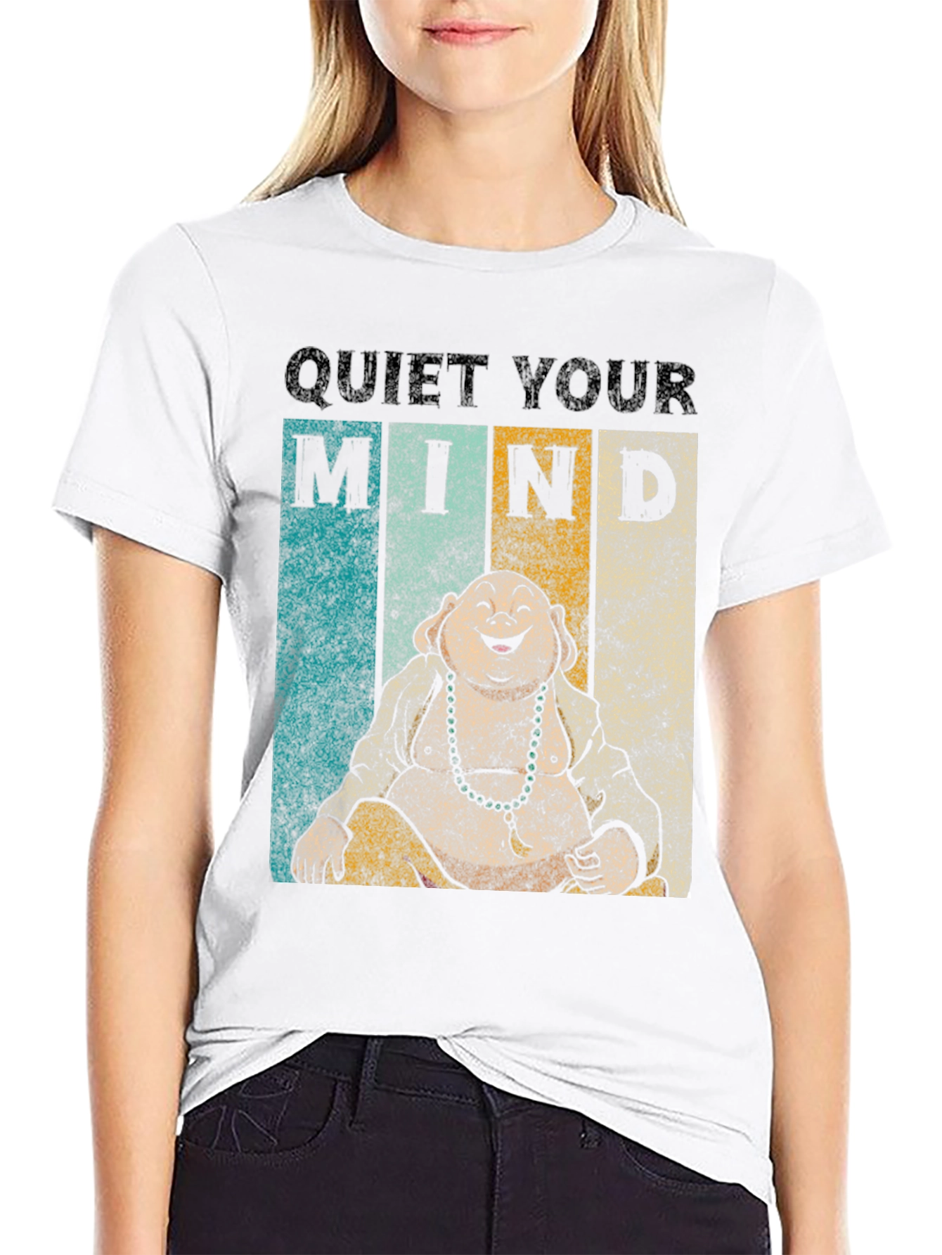 Quiet Your Mind Buddha Graphic Tee