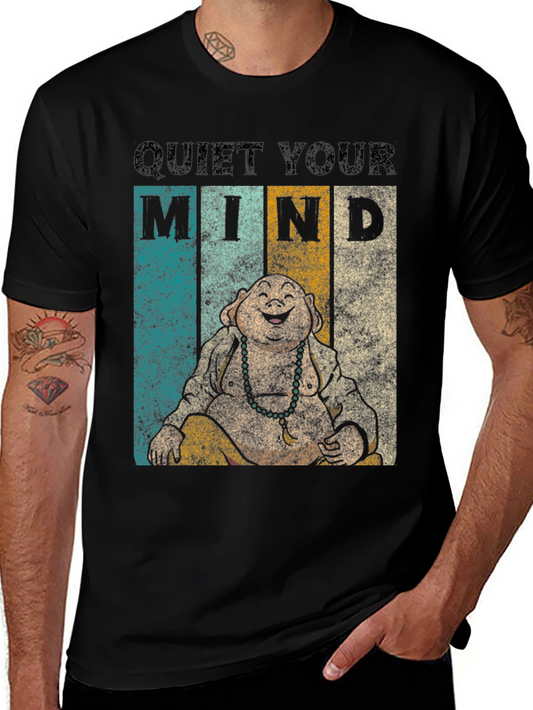 Quiet Your Mind Buddha Graphic Tee