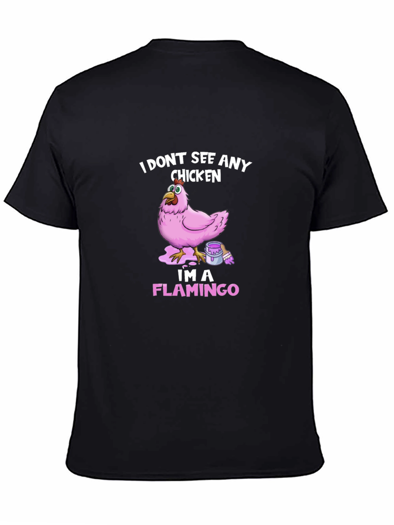 Funny Chicken Flamingo T-Shirt