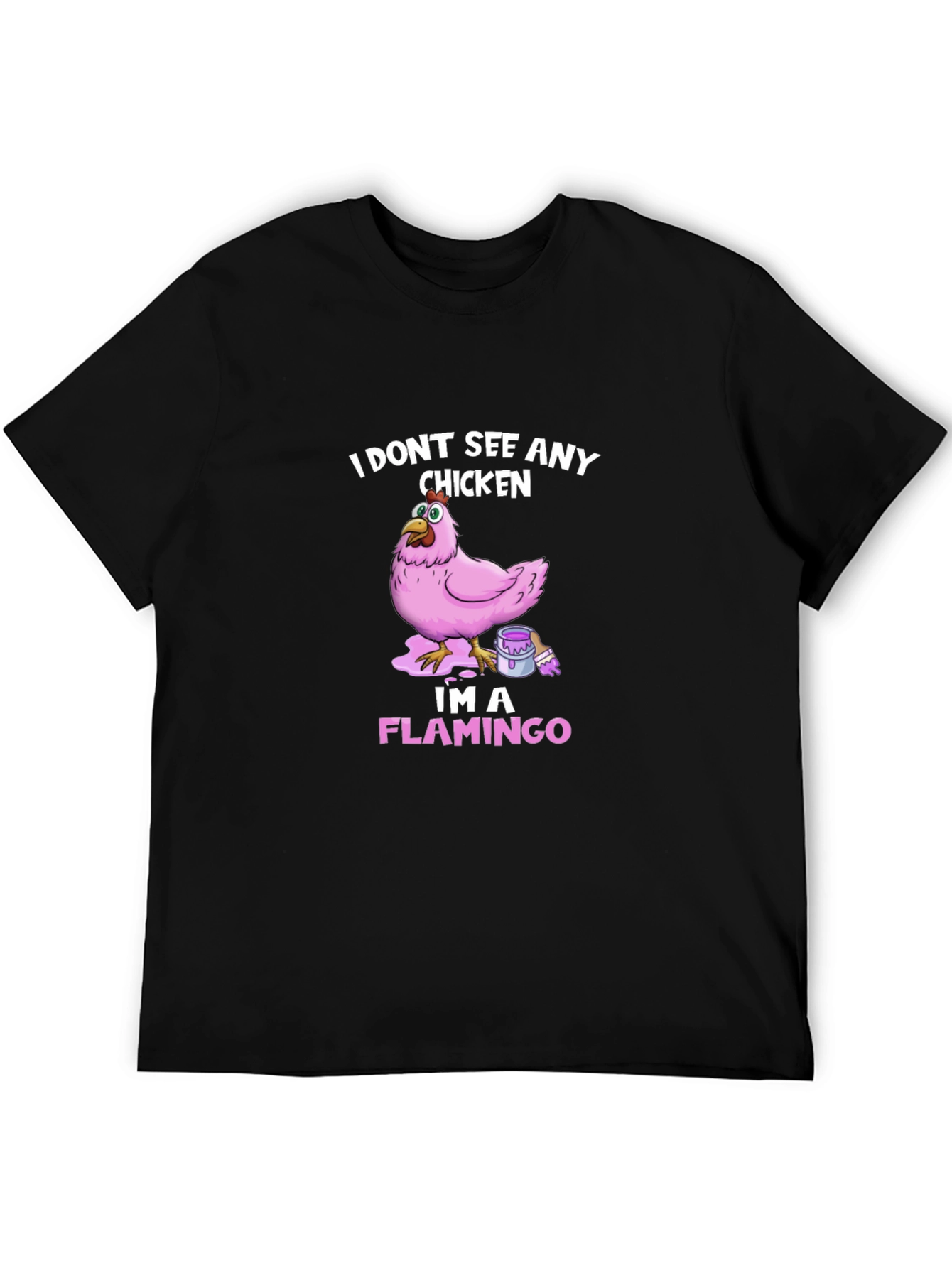 Funny Chicken Flamingo T-Shirt