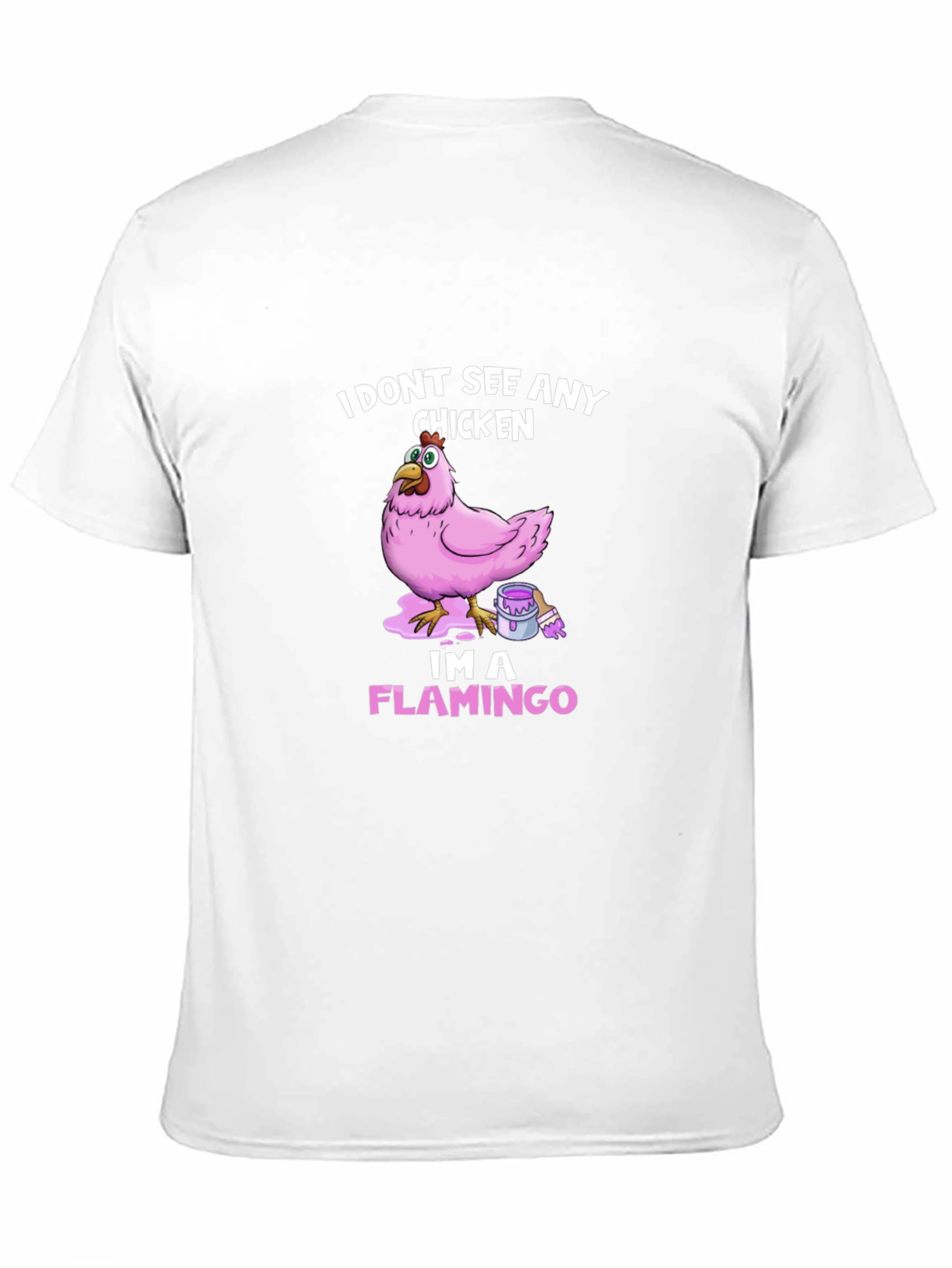 Funny Chicken Flamingo T-Shirt