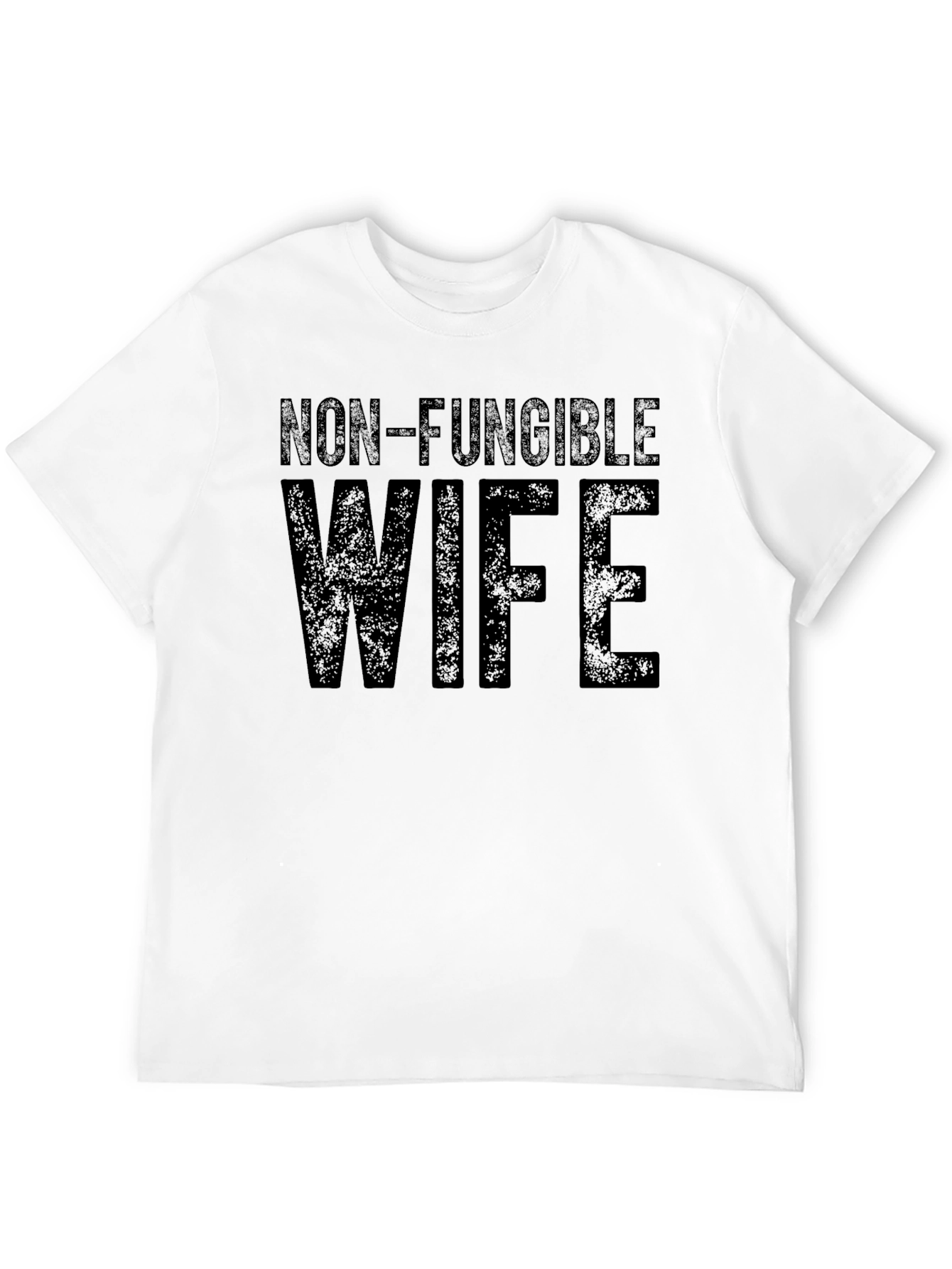 Non-Fungible Wife Black Graphic T-Shirt