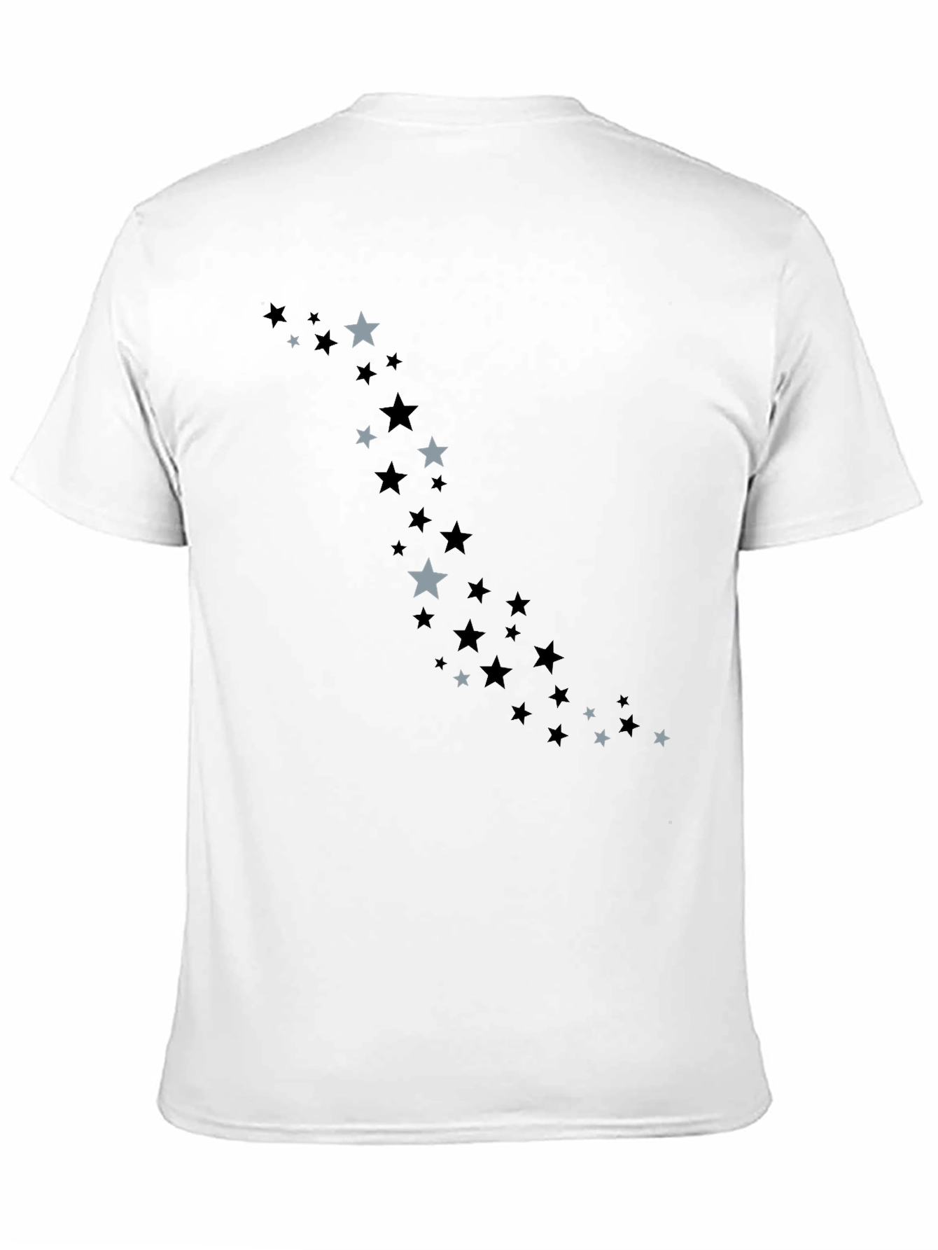 Starry Night Black T-Shirt - Casual Comfort