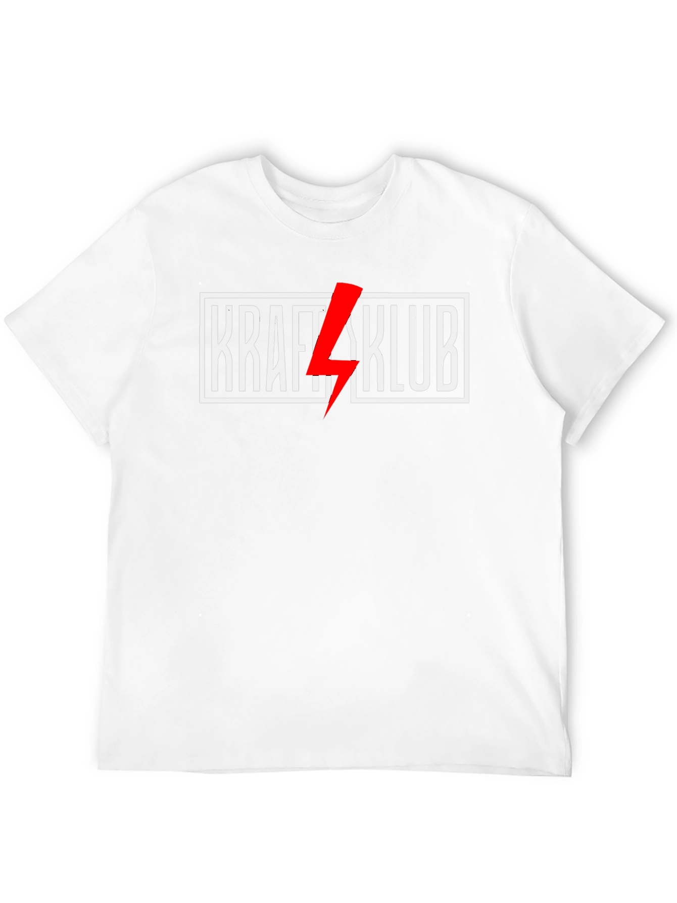 Kraftklub Lightning Bolt Black T-Shirt