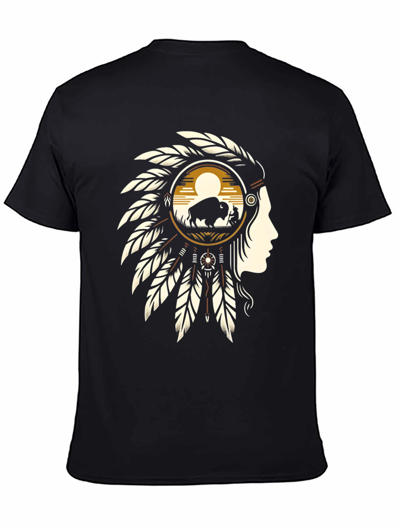 Native American Buffalo T-Shirt