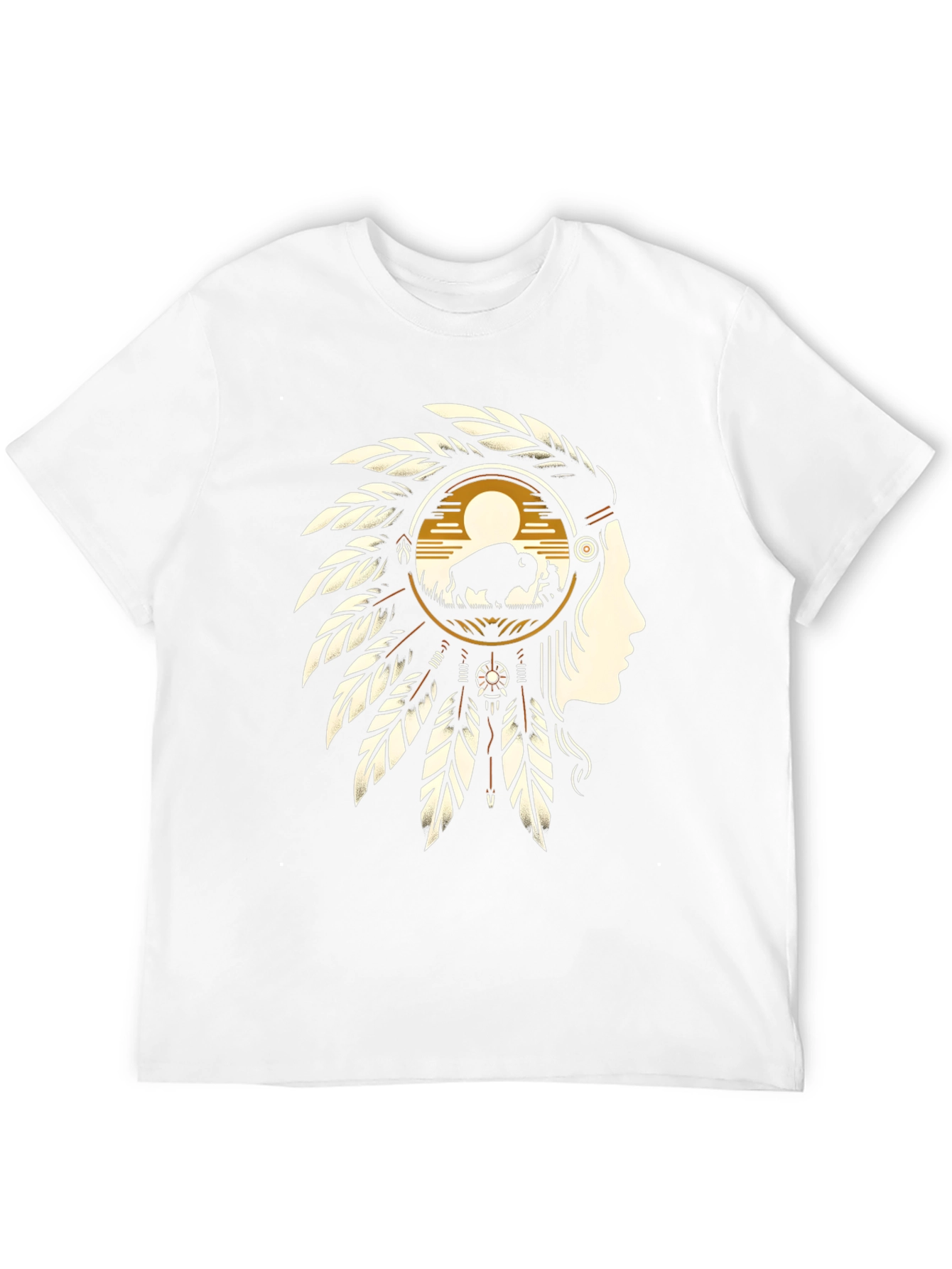 Native American Buffalo T-Shirt