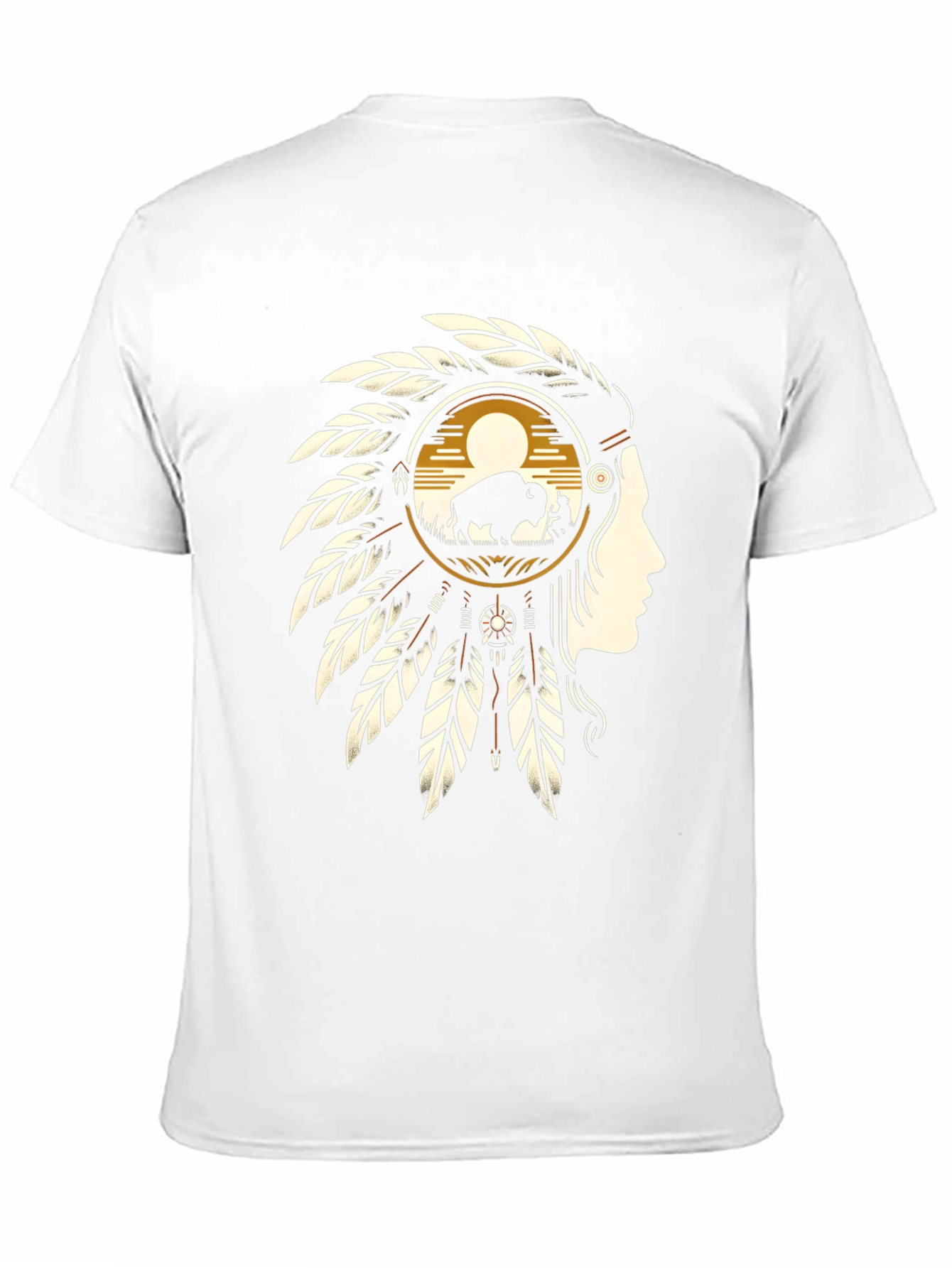 Native American Buffalo T-Shirt