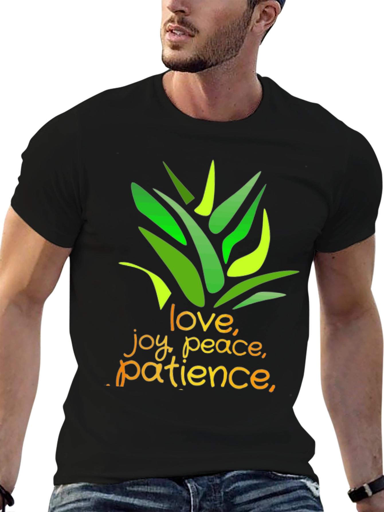 Love Joy Peace Patience Graphic Tee