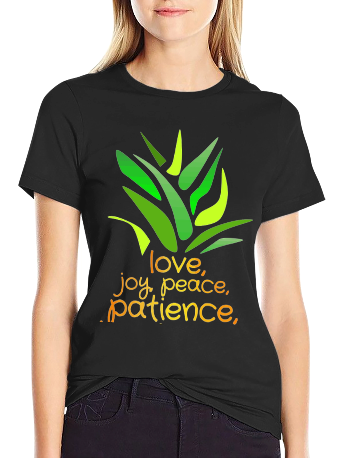 Love Joy Peace Patience Graphic Tee