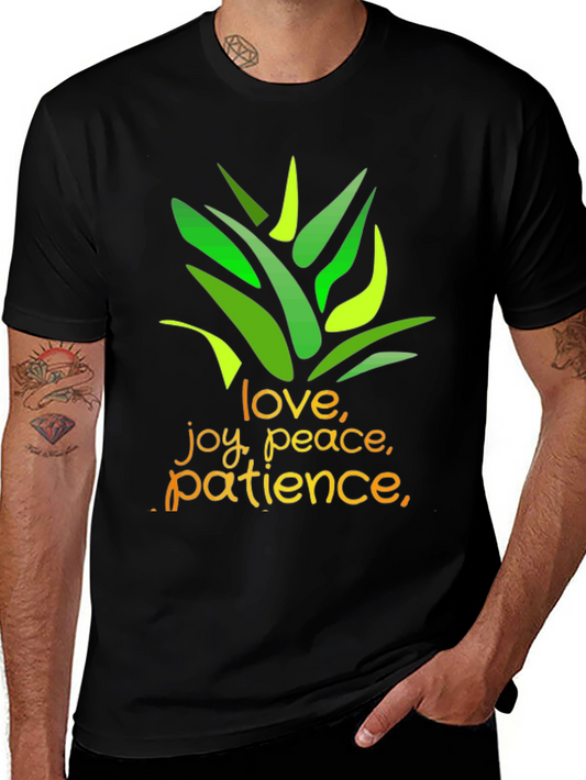 Love Joy Peace Patience Graphic Tee